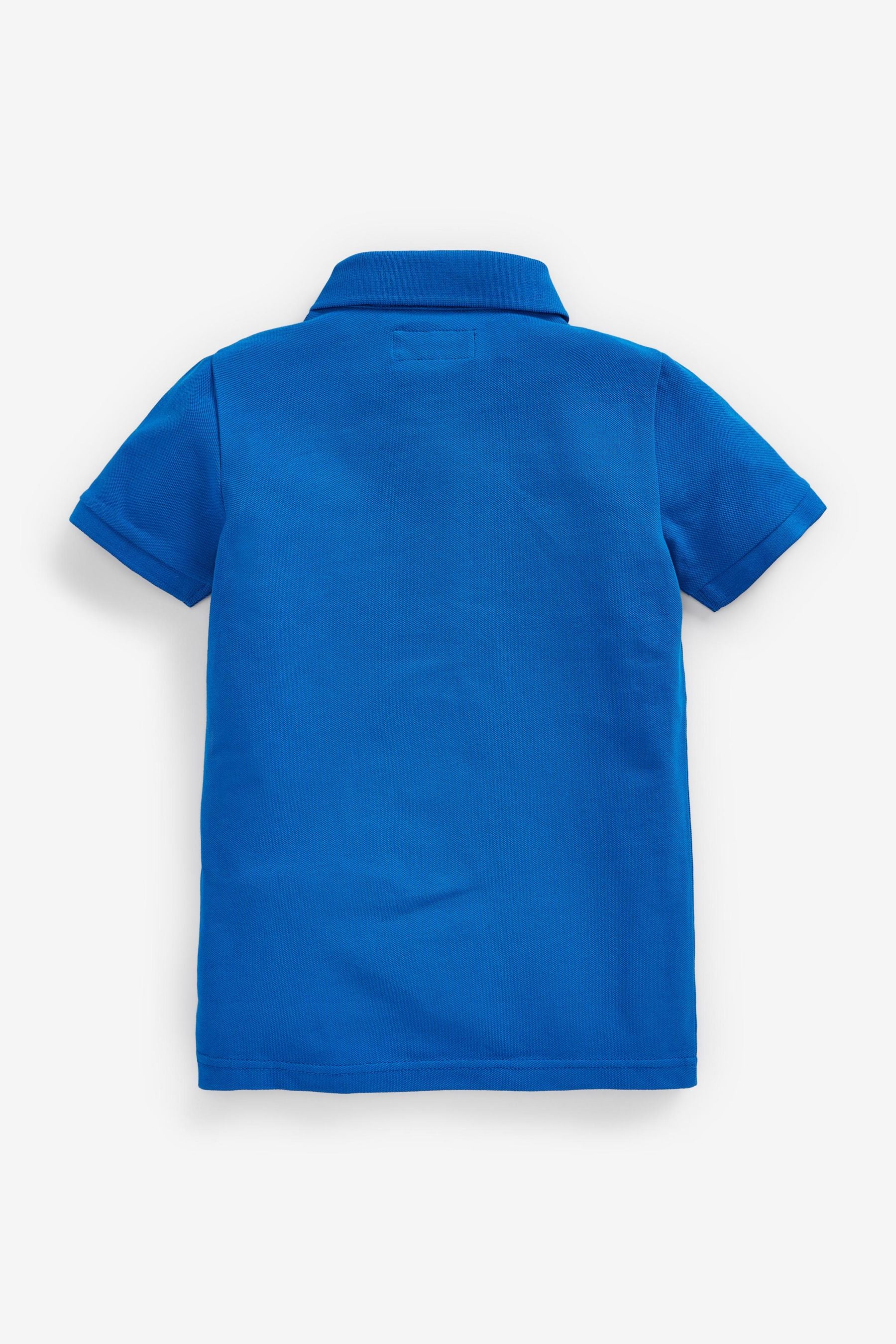 Blue Cobalt Short Sleeve Polo Shirt (3-16yrs)