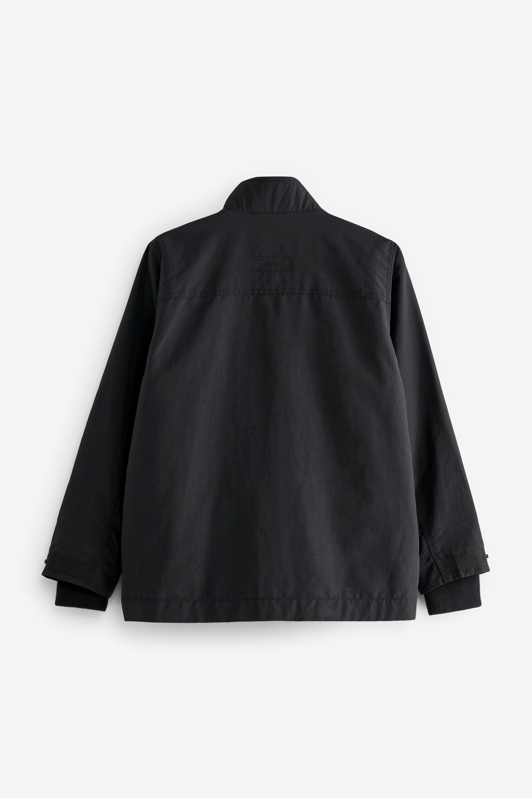 Black Utility Harrington Jacket (3-16yrs)