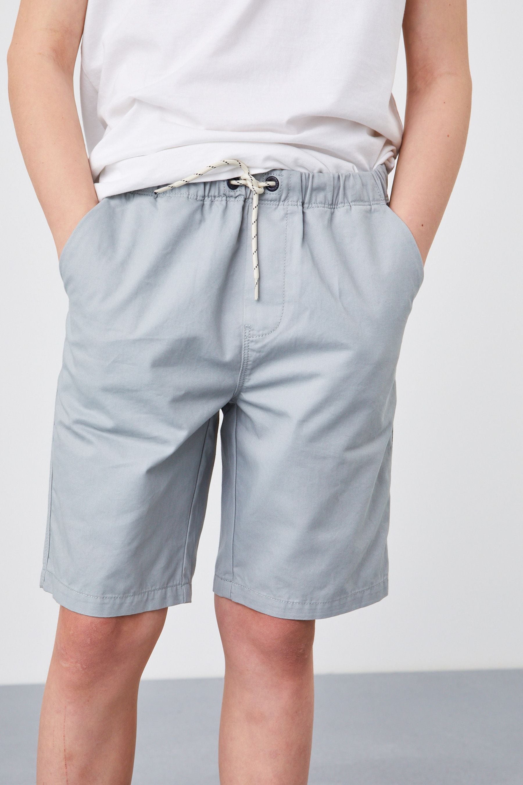 Minerals Blue Regular Fit Pull-On Shorts (3-16yrs)