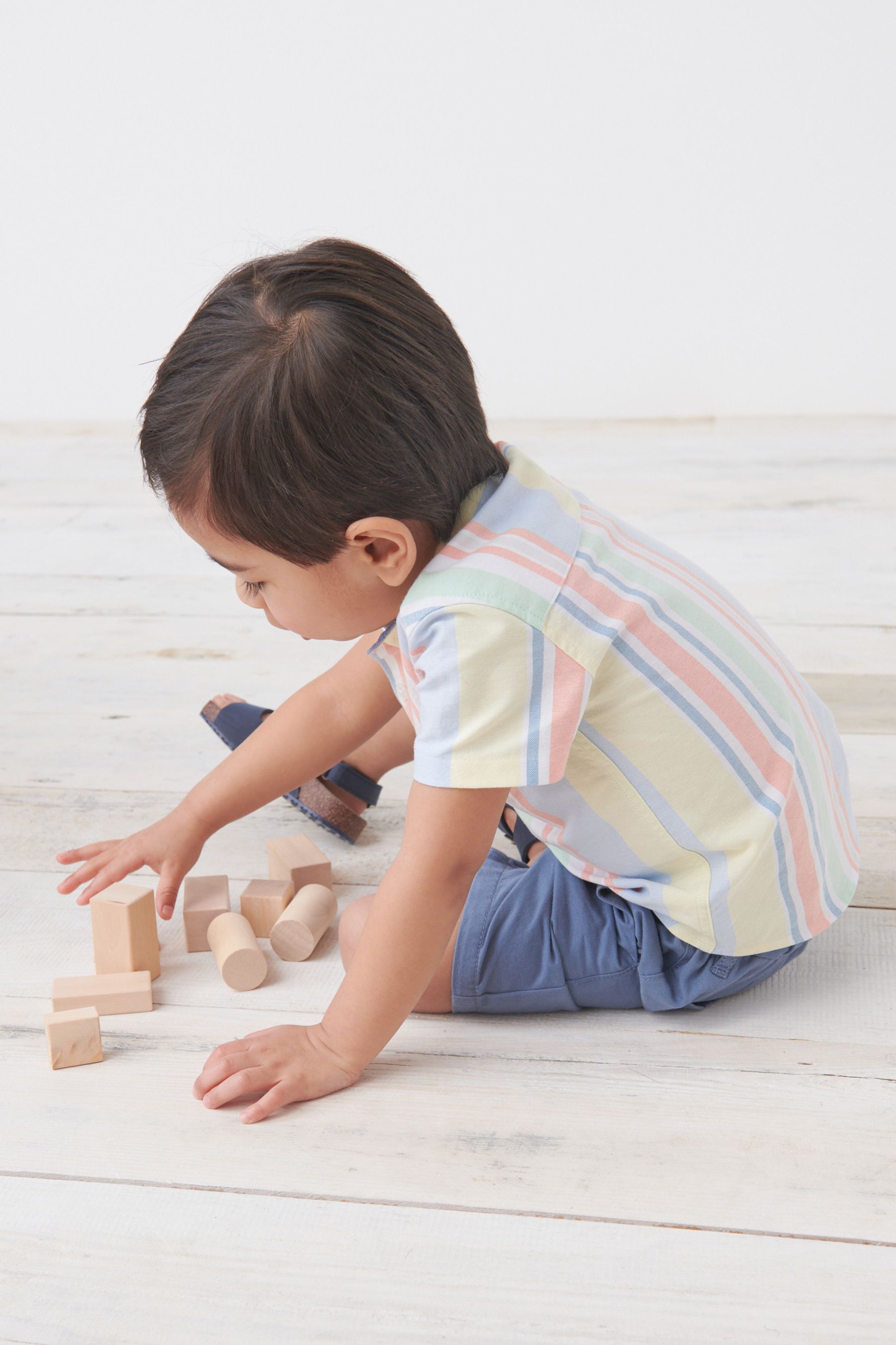 Pastel Stripe Oxford Shirt (3mths-7yrs)