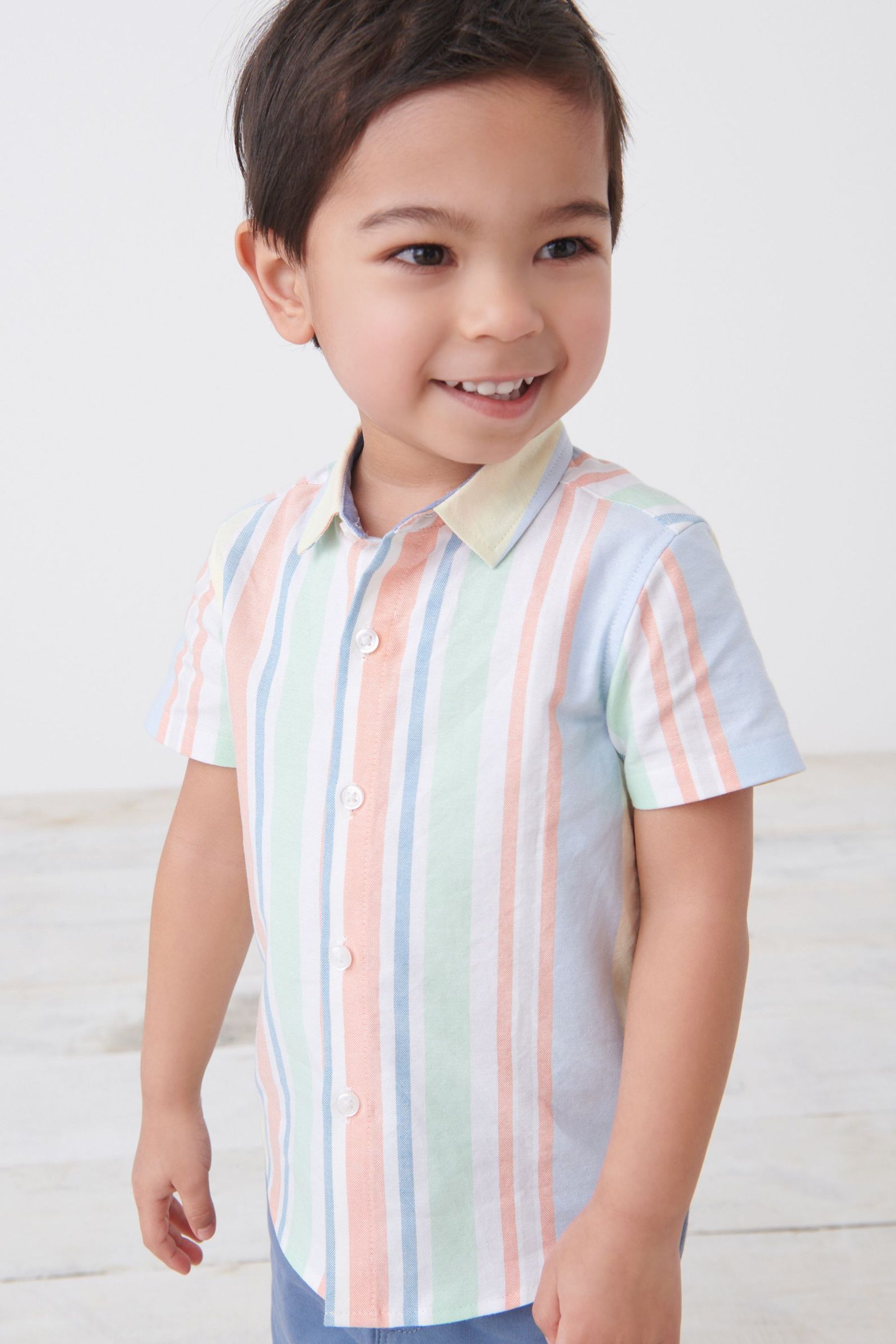 Pastel Stripe Oxford Shirt (3mths-7yrs)