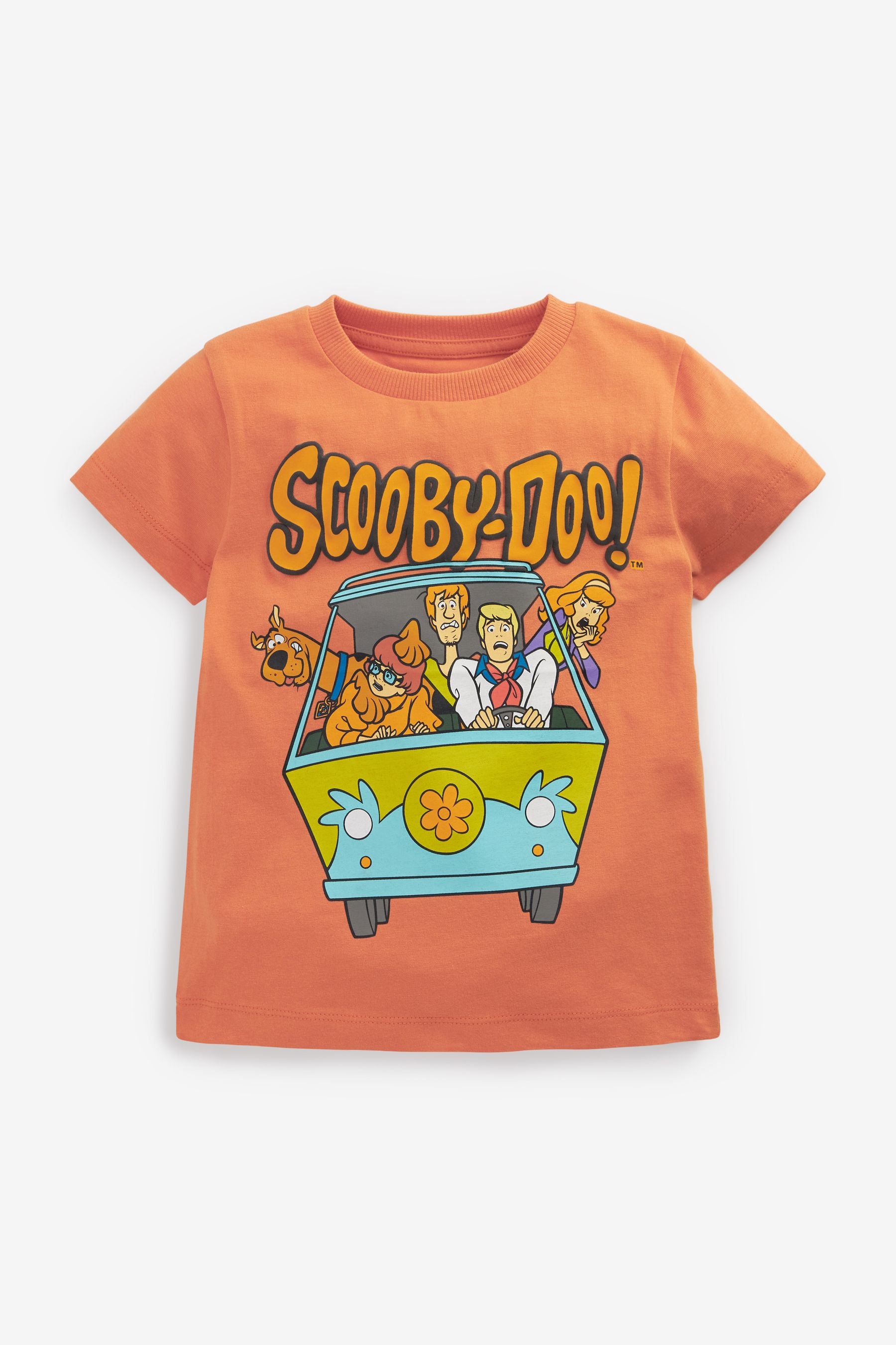 Orange/Rust Scooby Doo Short Sleeve T-Shirt (3mths-8yrs)