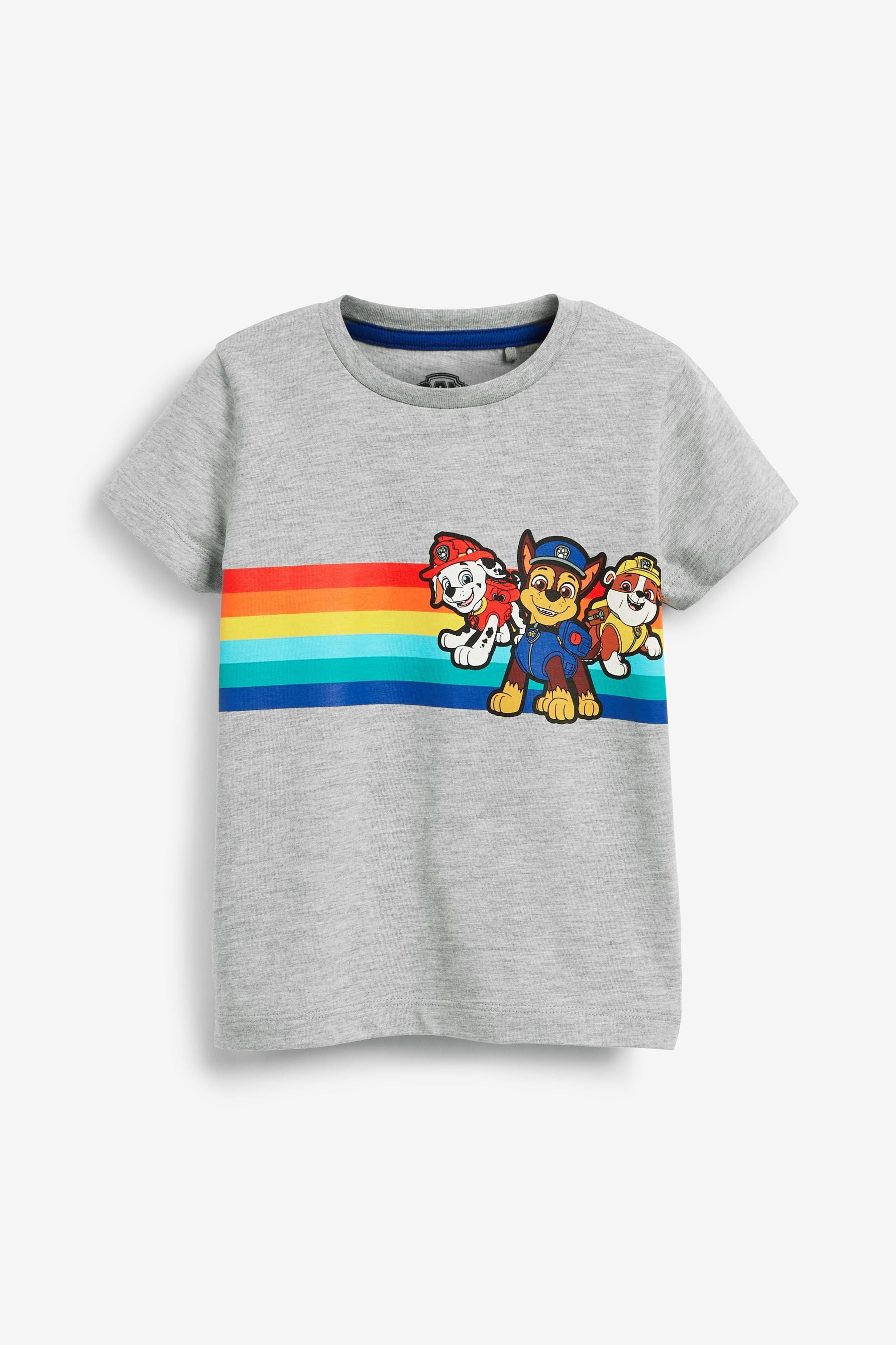 Grey PAW Patrol Short Sleeve T-Shirt (3mths-8yrs)