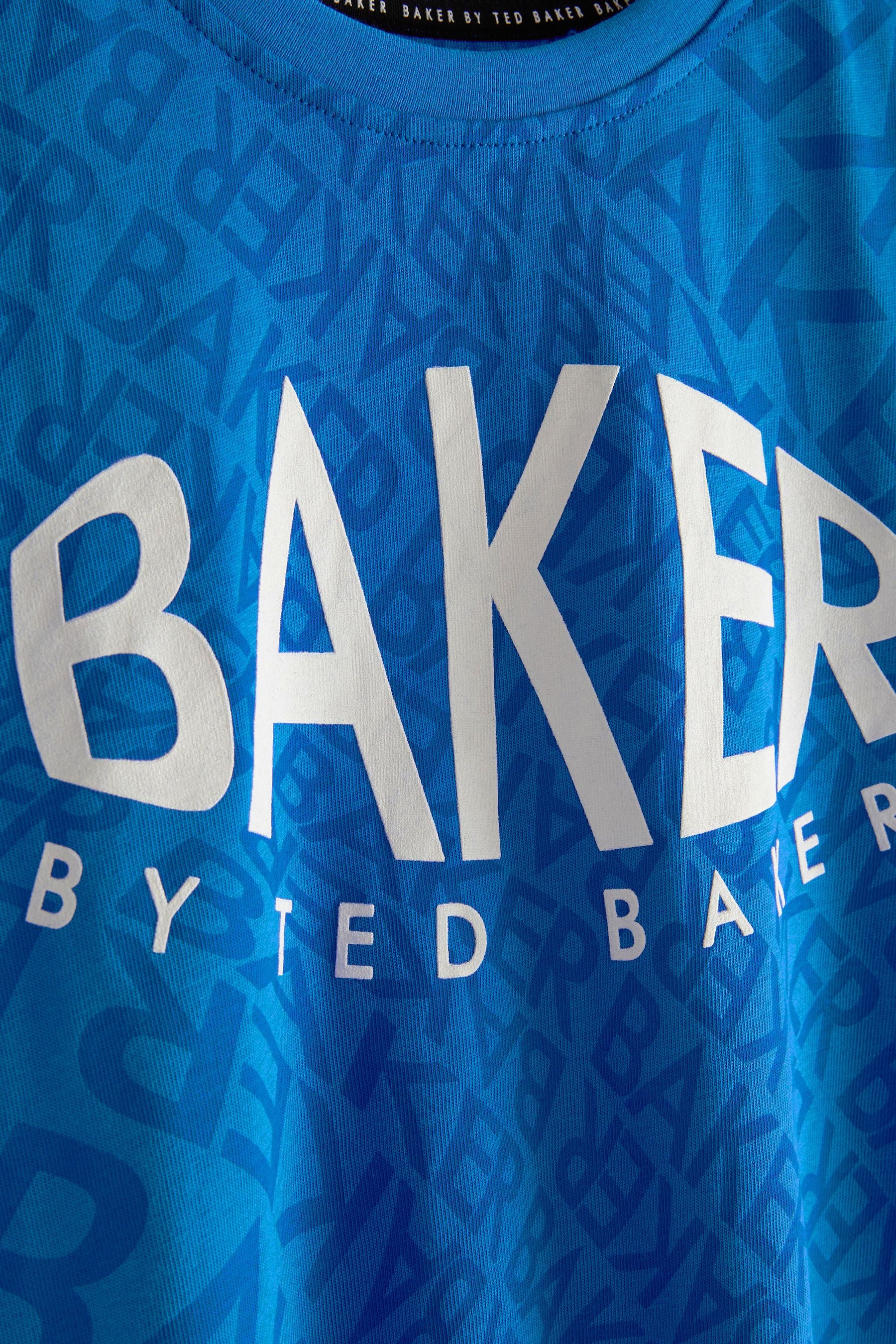 Baker by Ted Baker Boys Blue Graphic T-Shirt