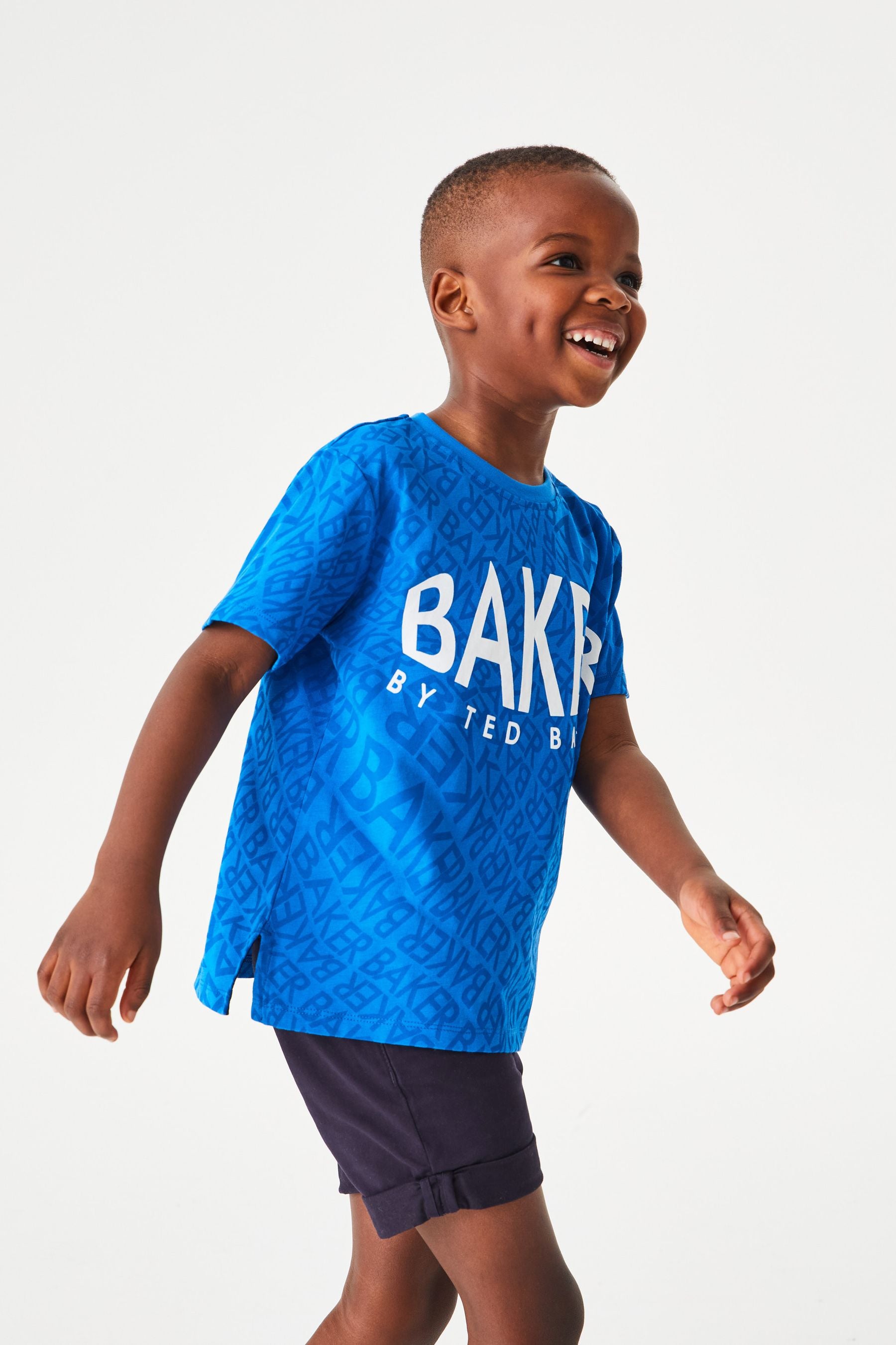 Baker by Ted Baker Boys Blue Graphic T-Shirt