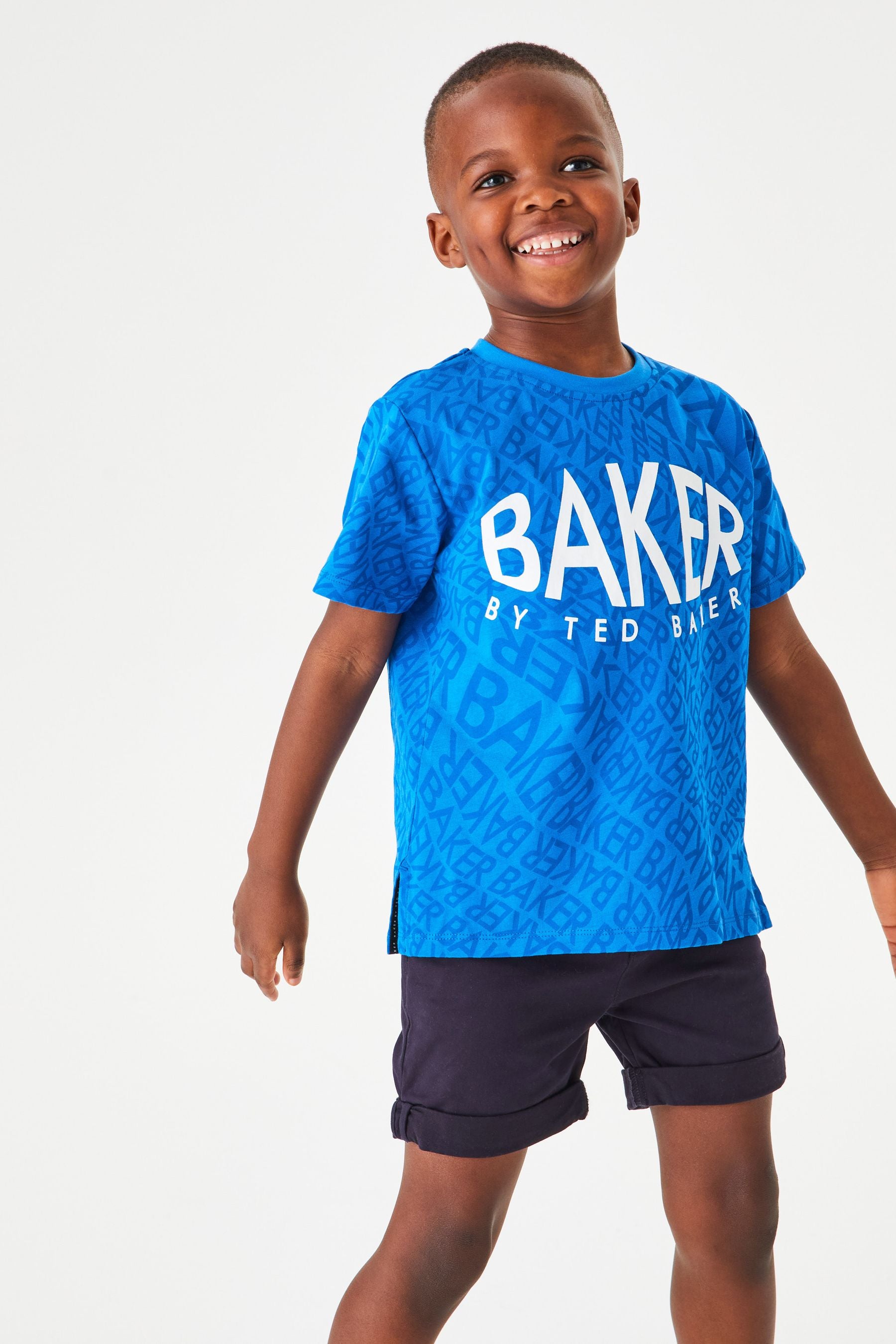 Baker by Ted Baker Boys Blue Graphic T-Shirt