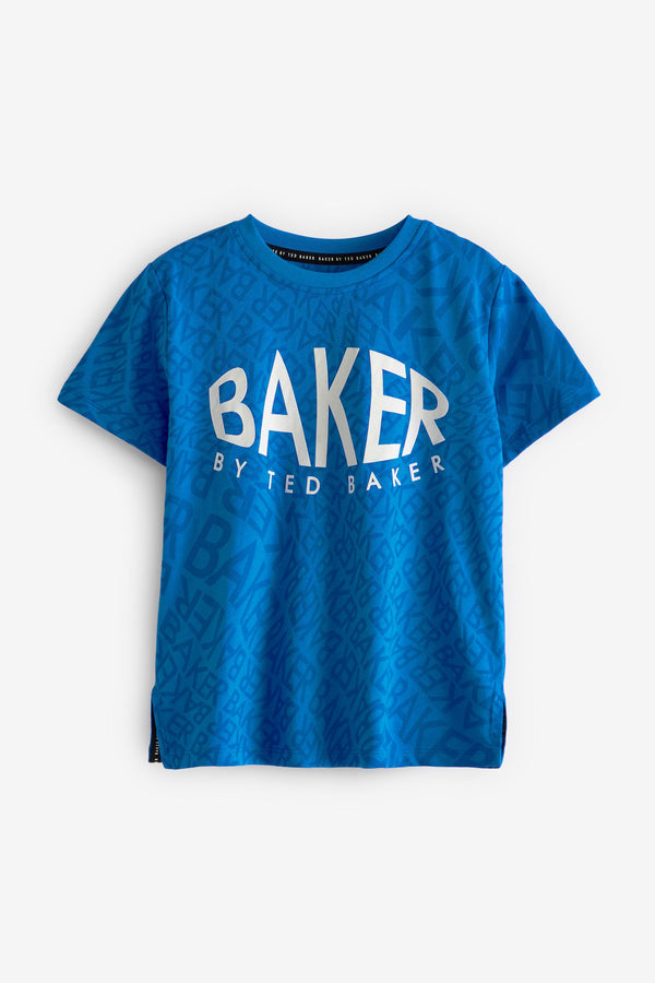 Baker by Ted Baker Boys Blue Graphic T-Shirt