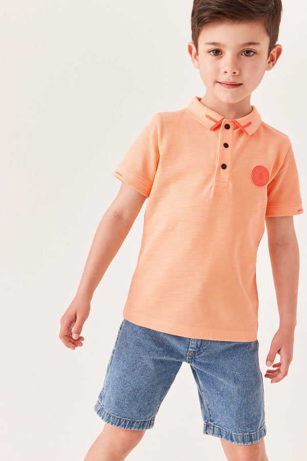 Baker by Ted Baker Orange Polo Shirt