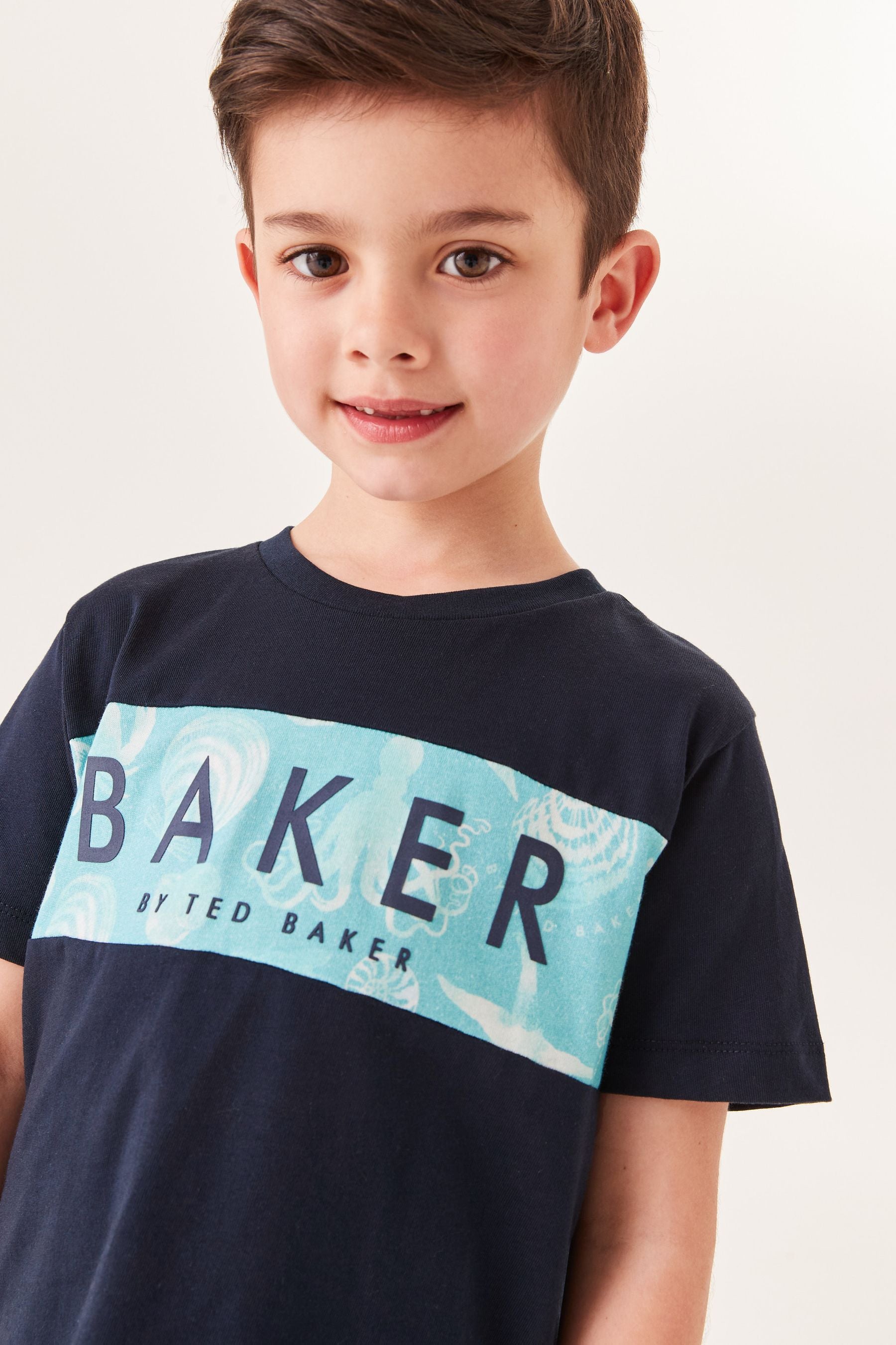 Baker by Ted Baker Navy Blue T-Shirt