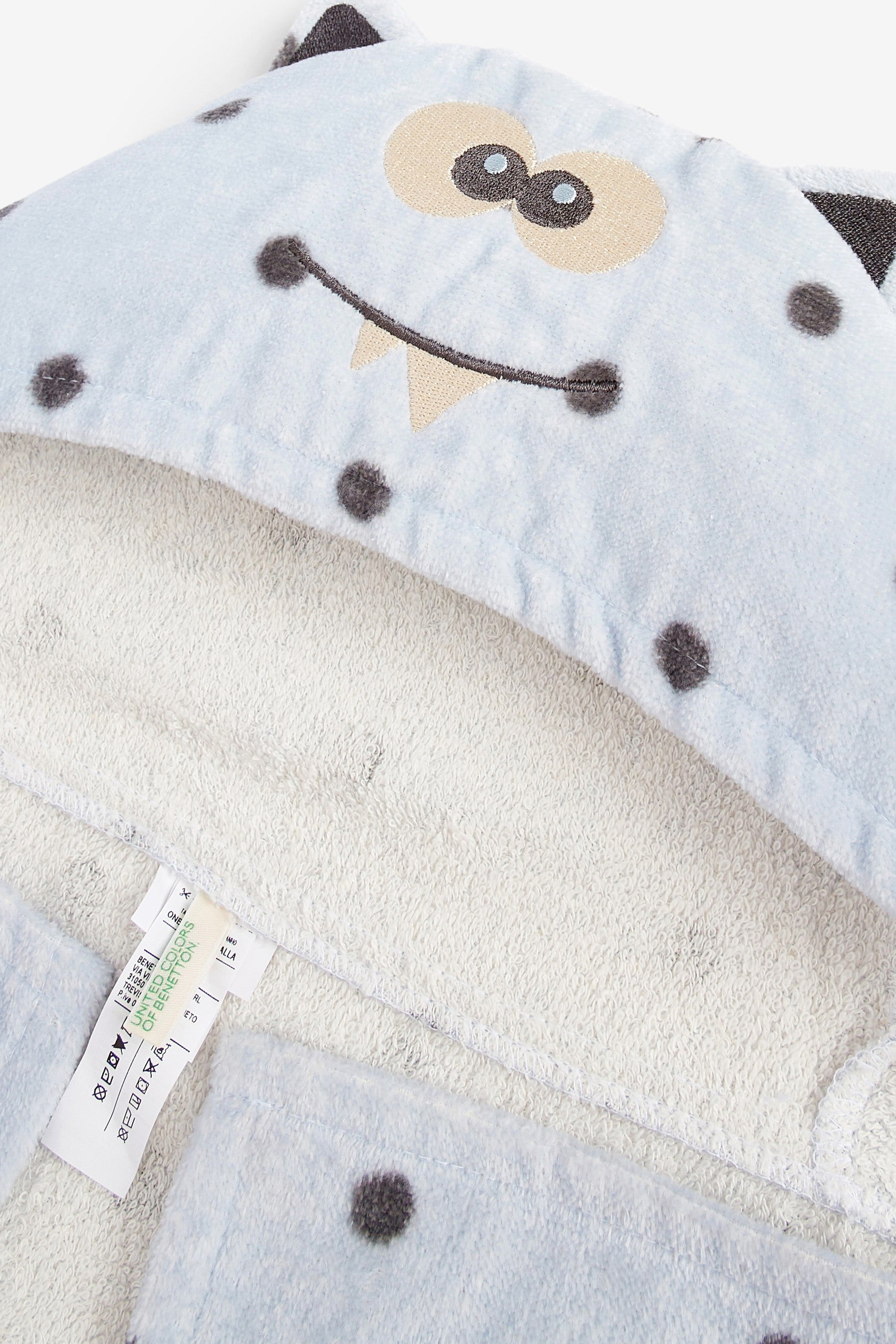 Benetton Character Hooded Towel Blanket