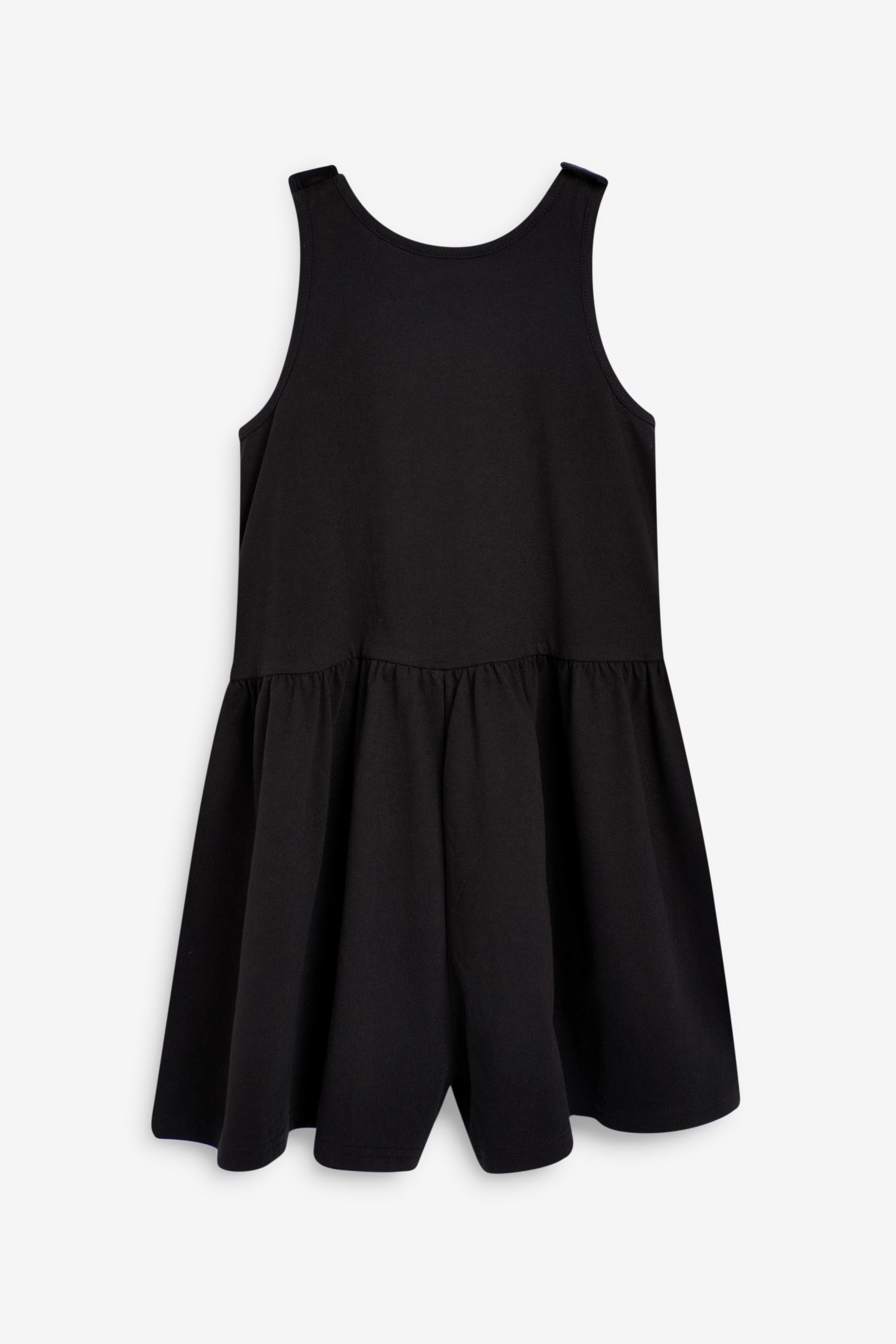 Black Strappy Playsuit (3-16yrs)