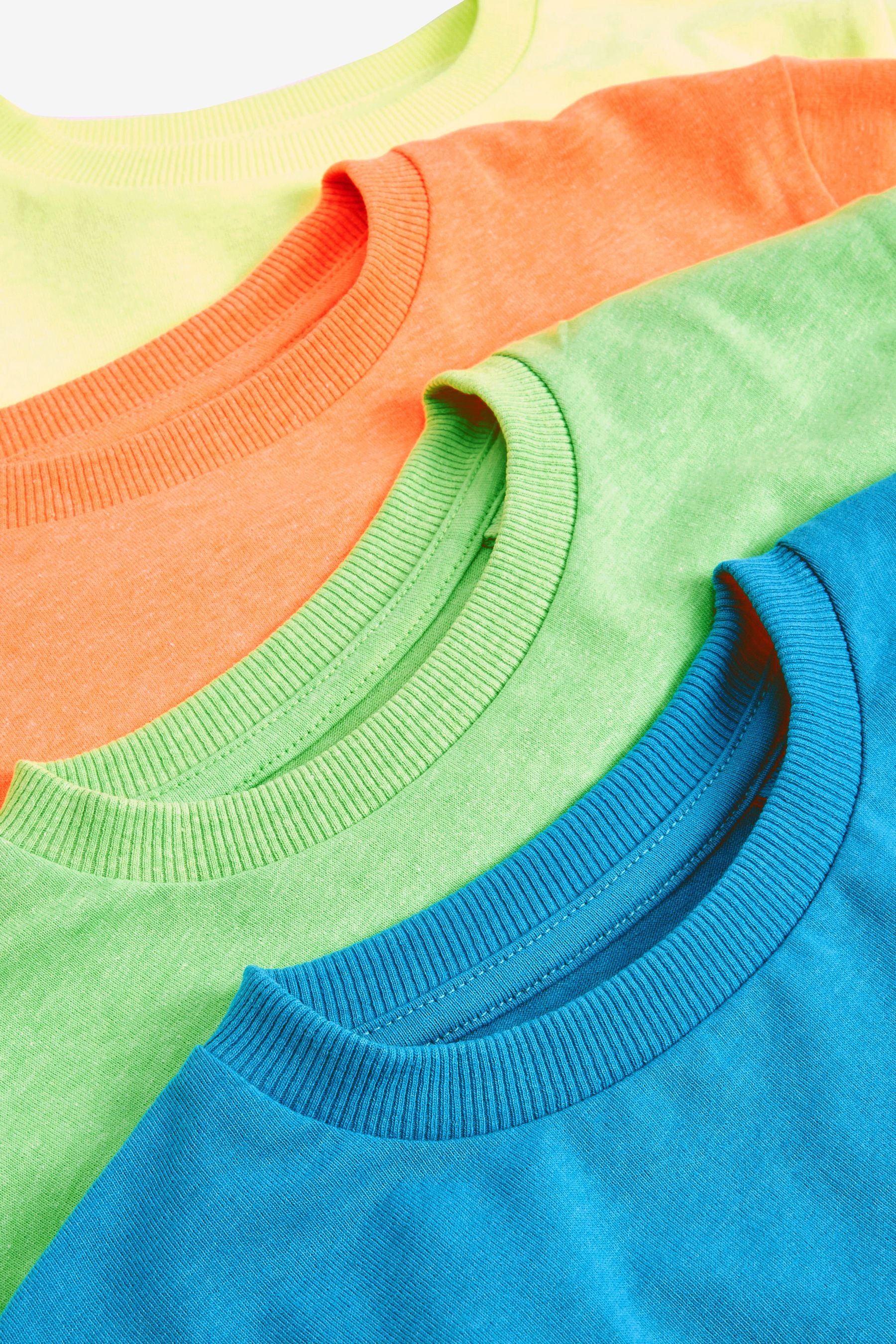 Bright Fluros 4 Pack T-Shirts (3-16yrs)