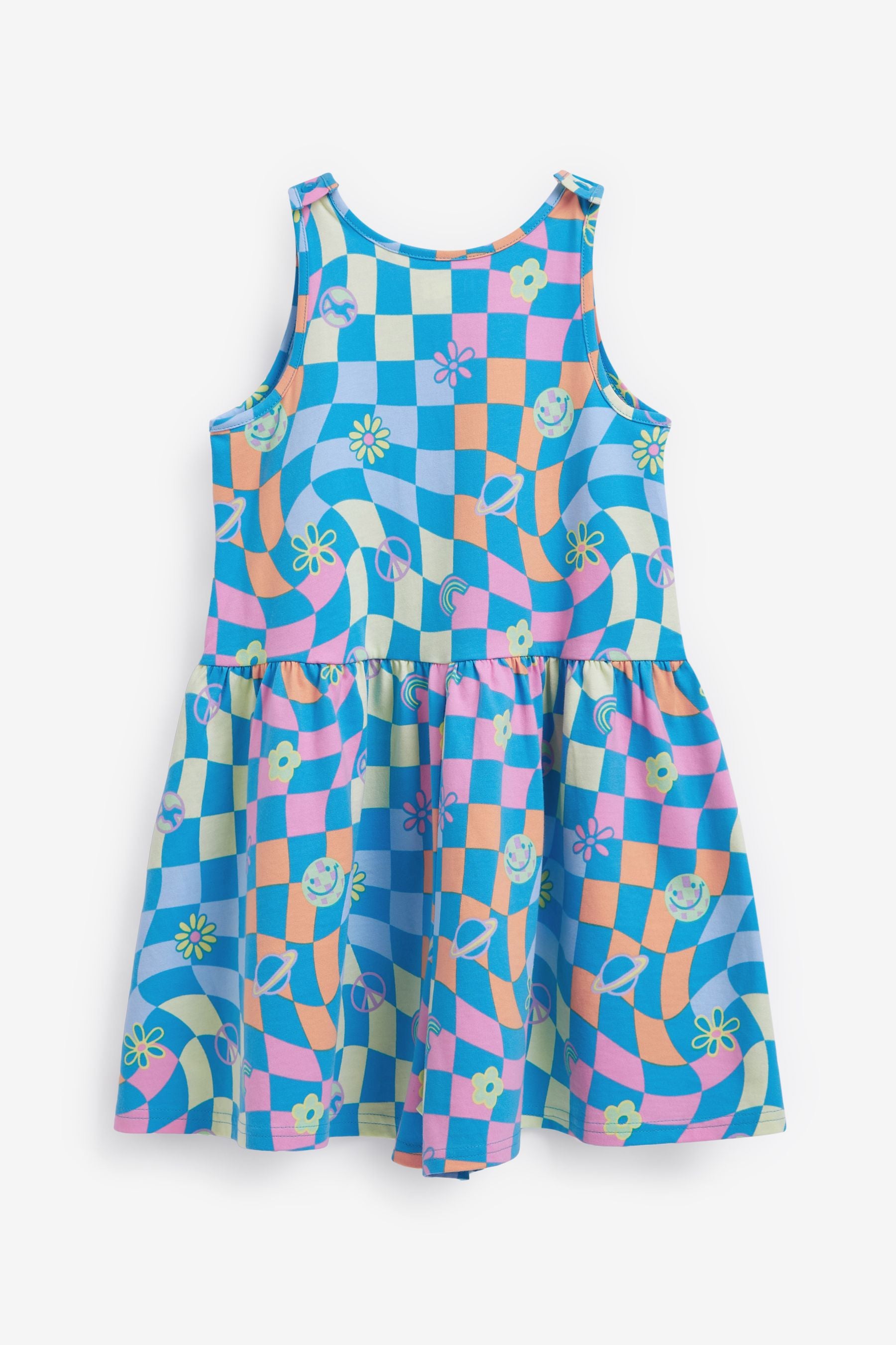 Blue Strappy Playsuit (3-16yrs)