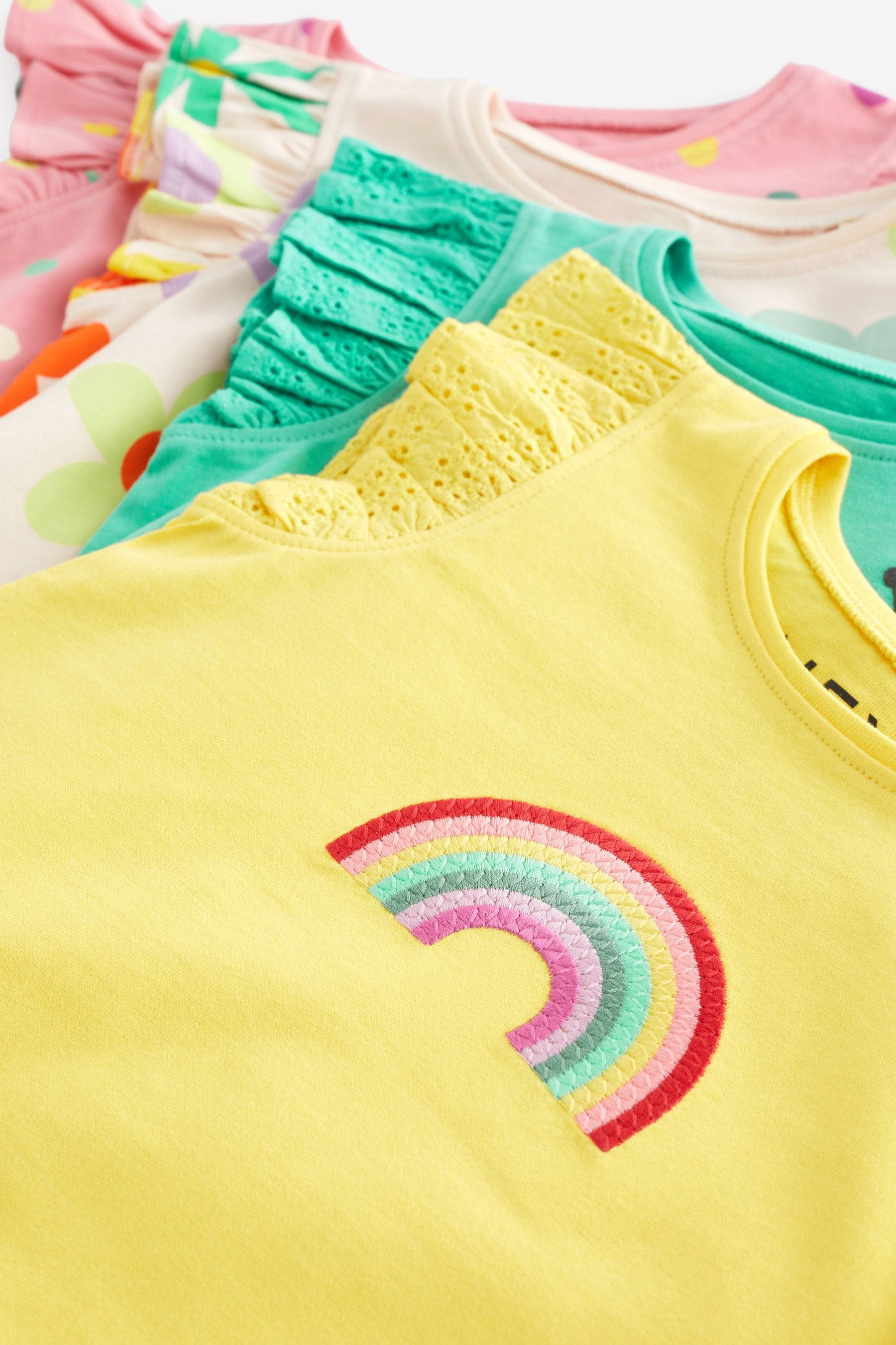 Multicolour Vests 4 Pack (3mths-7yrs)