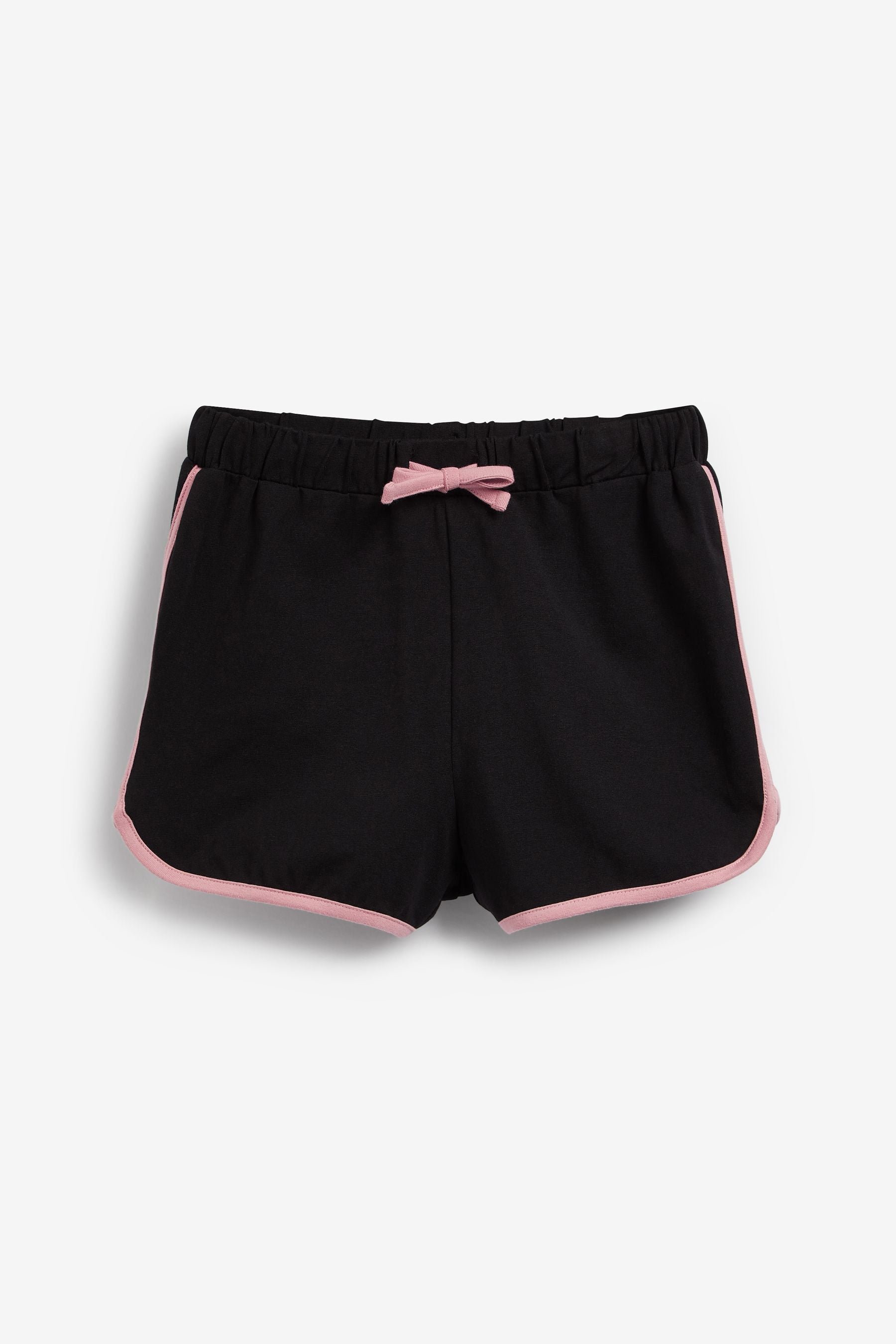 Black/Pink Colourblock 2 Pack Short Cami Pyjamas (3-16yrs)