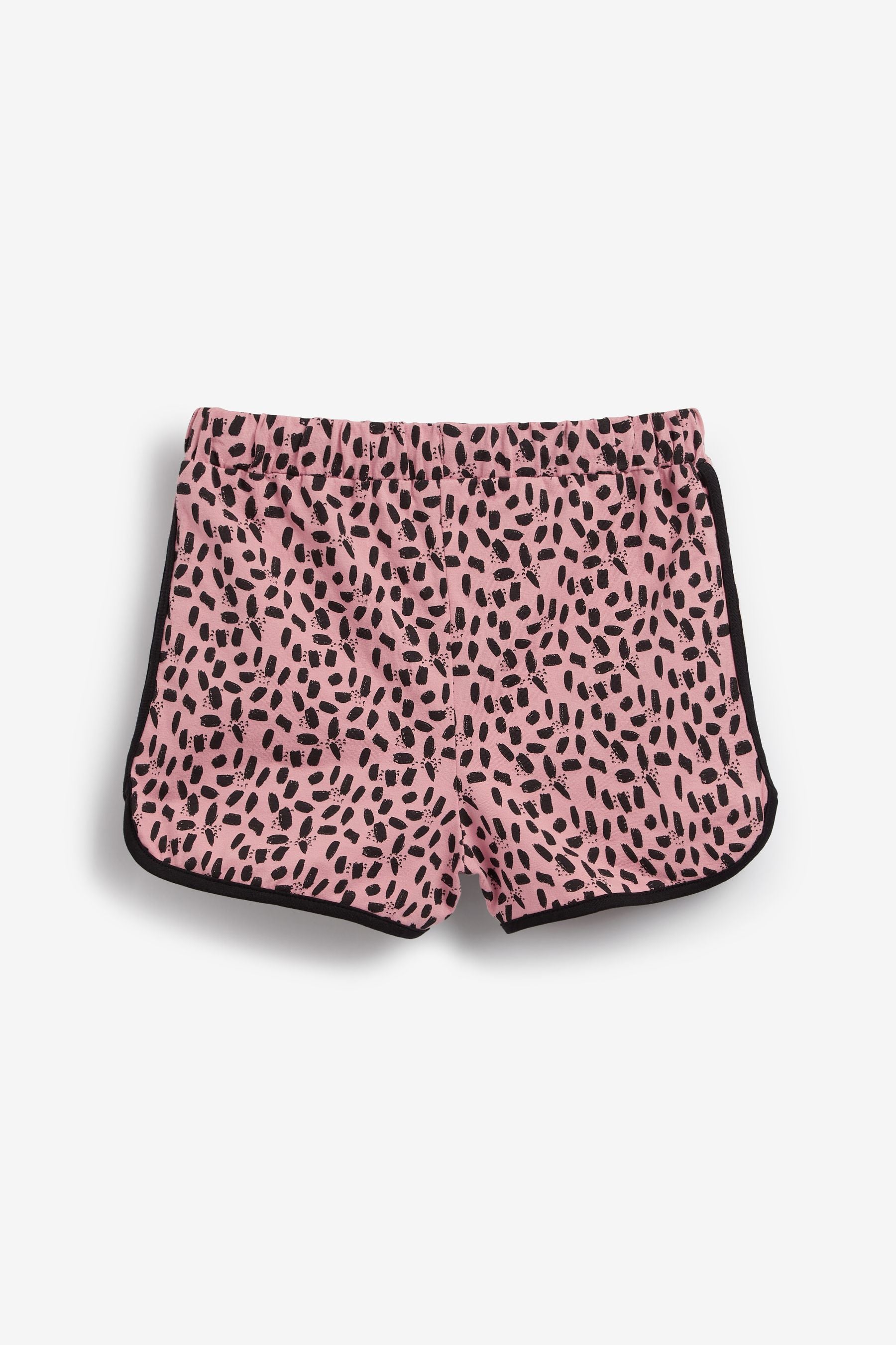 Black/Pink Colourblock 2 Pack Short Cami Pyjamas (3-16yrs)