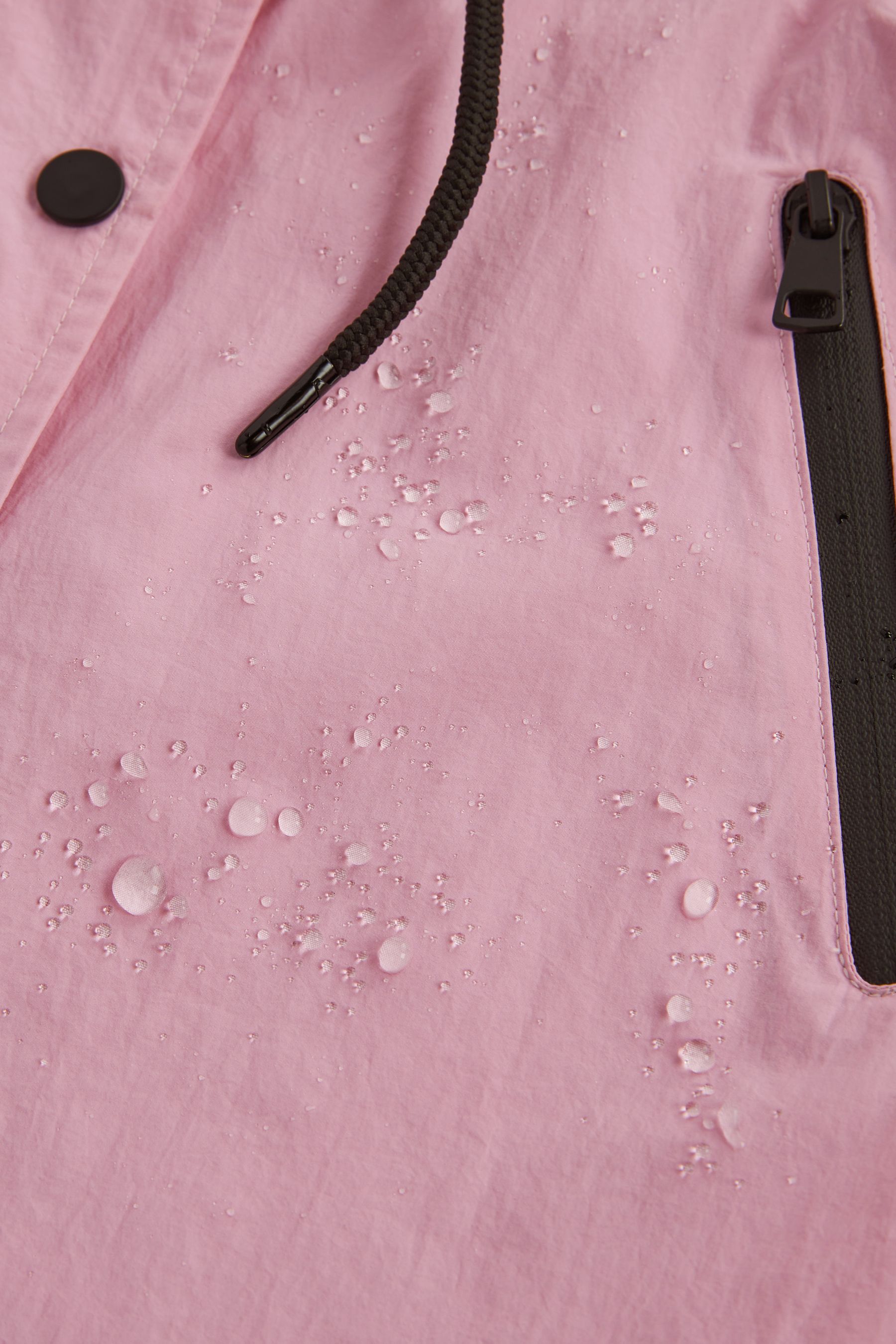 Pink Waterproof Longline Cagoule (3-16yrs)