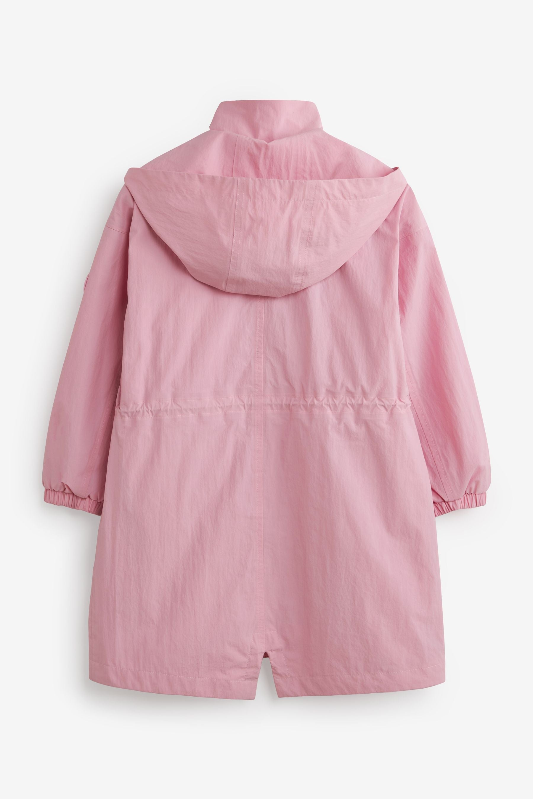 Pink Waterproof Longline Cagoule (3-16yrs)