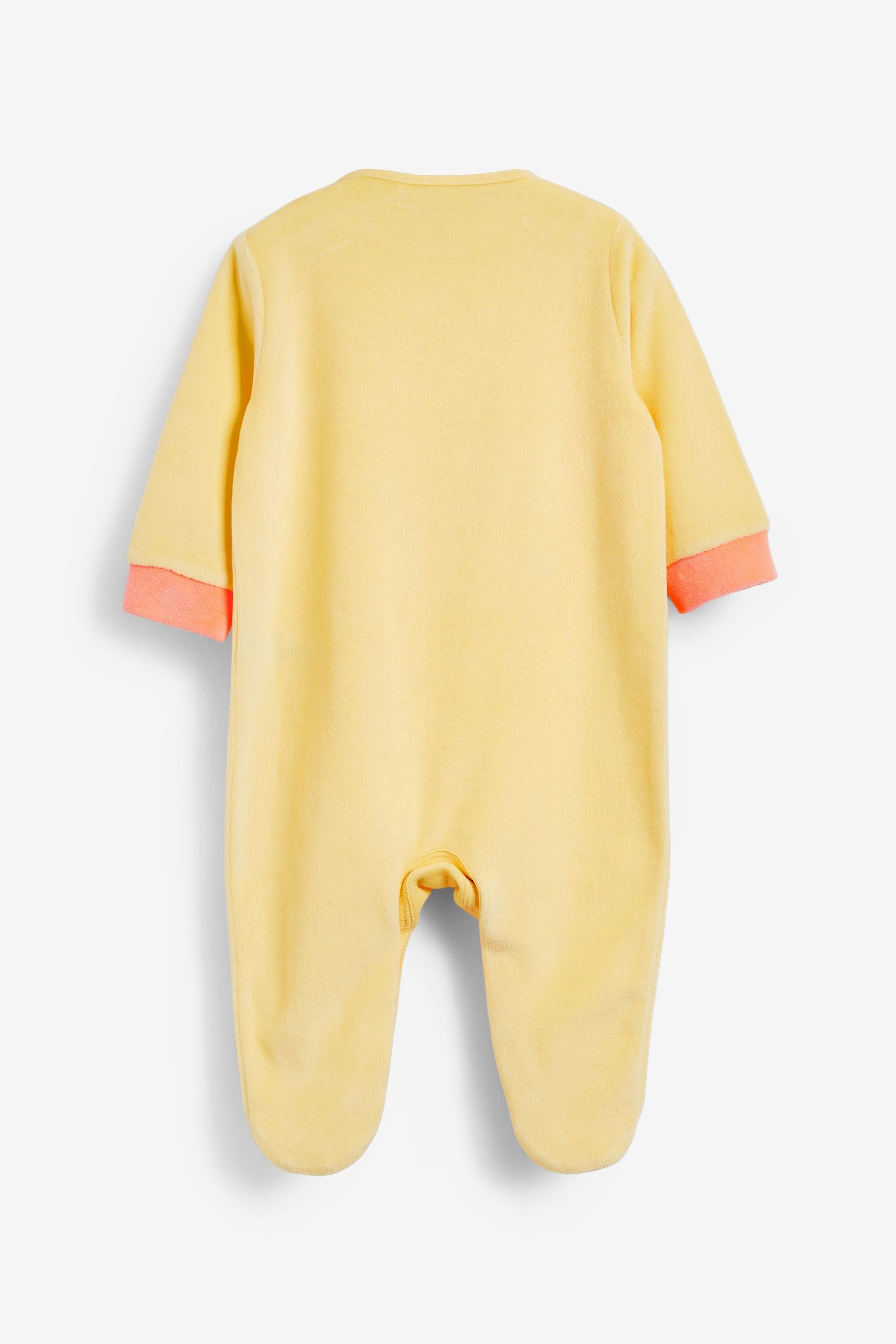 Yellow Baby Chick Dress Up Sleepsuit (0-2yrs)