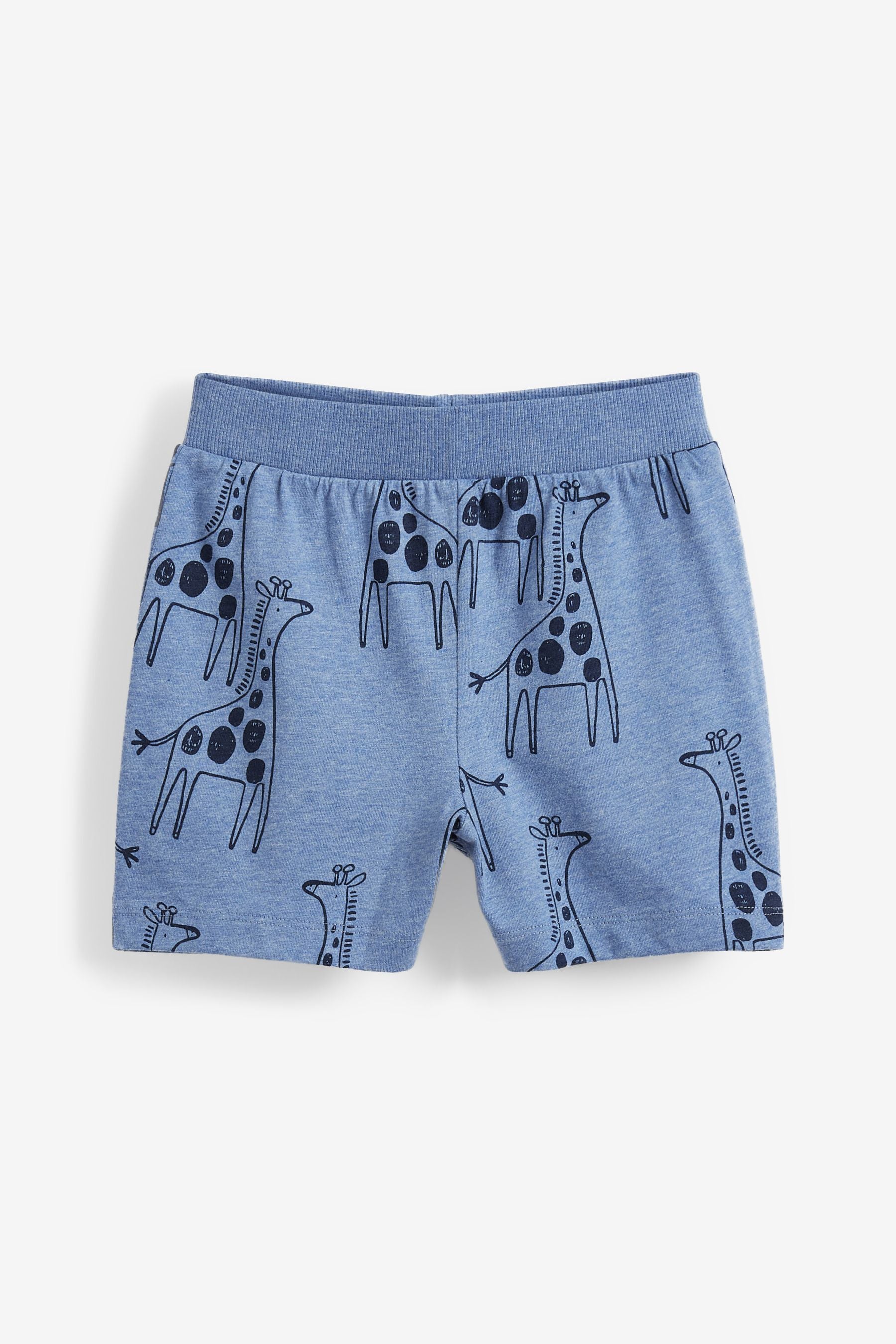 Blue Animals 3 Pack Short Pyjamas (9mths-12yrs)