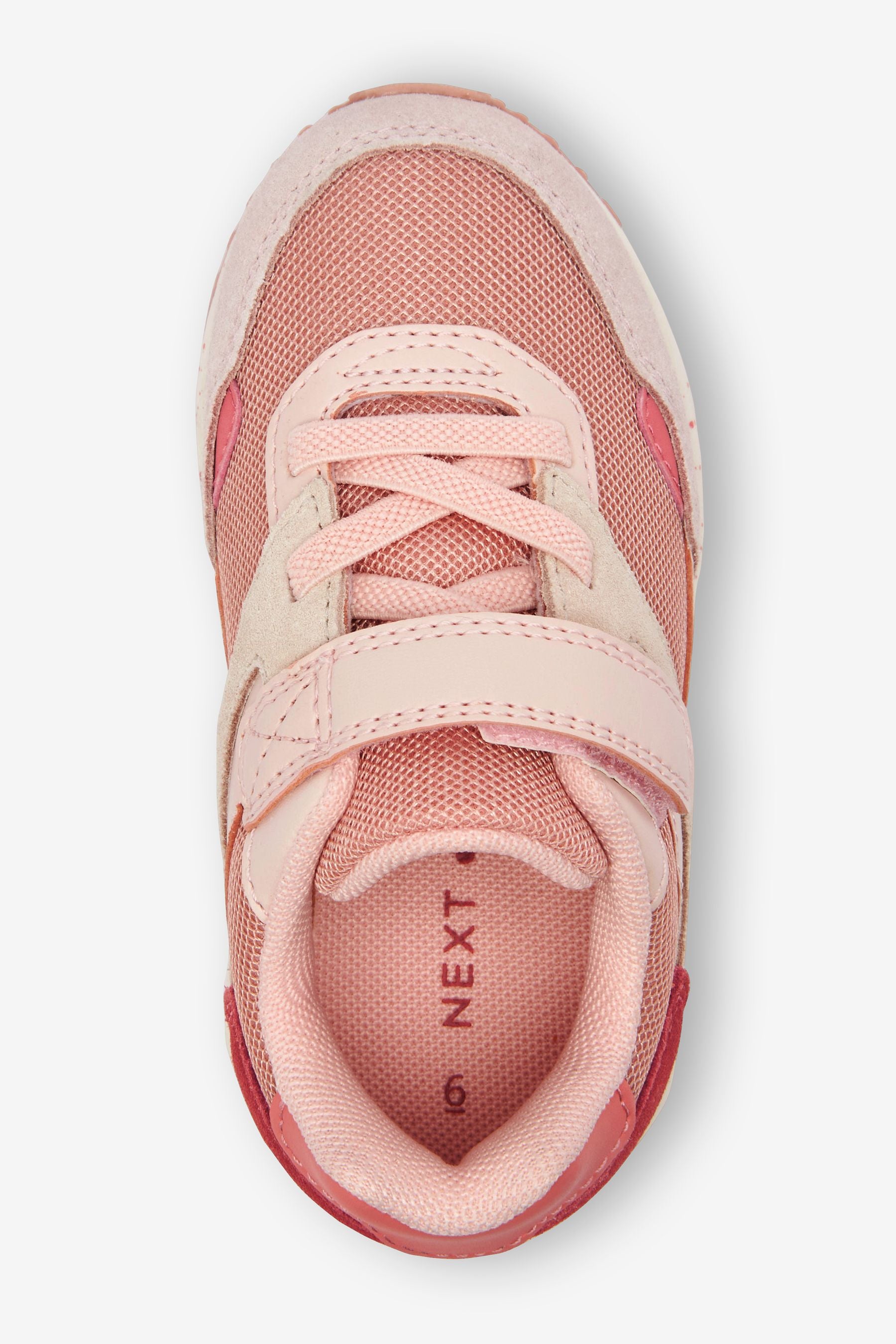 Pink Colourblock Chunky Trainers