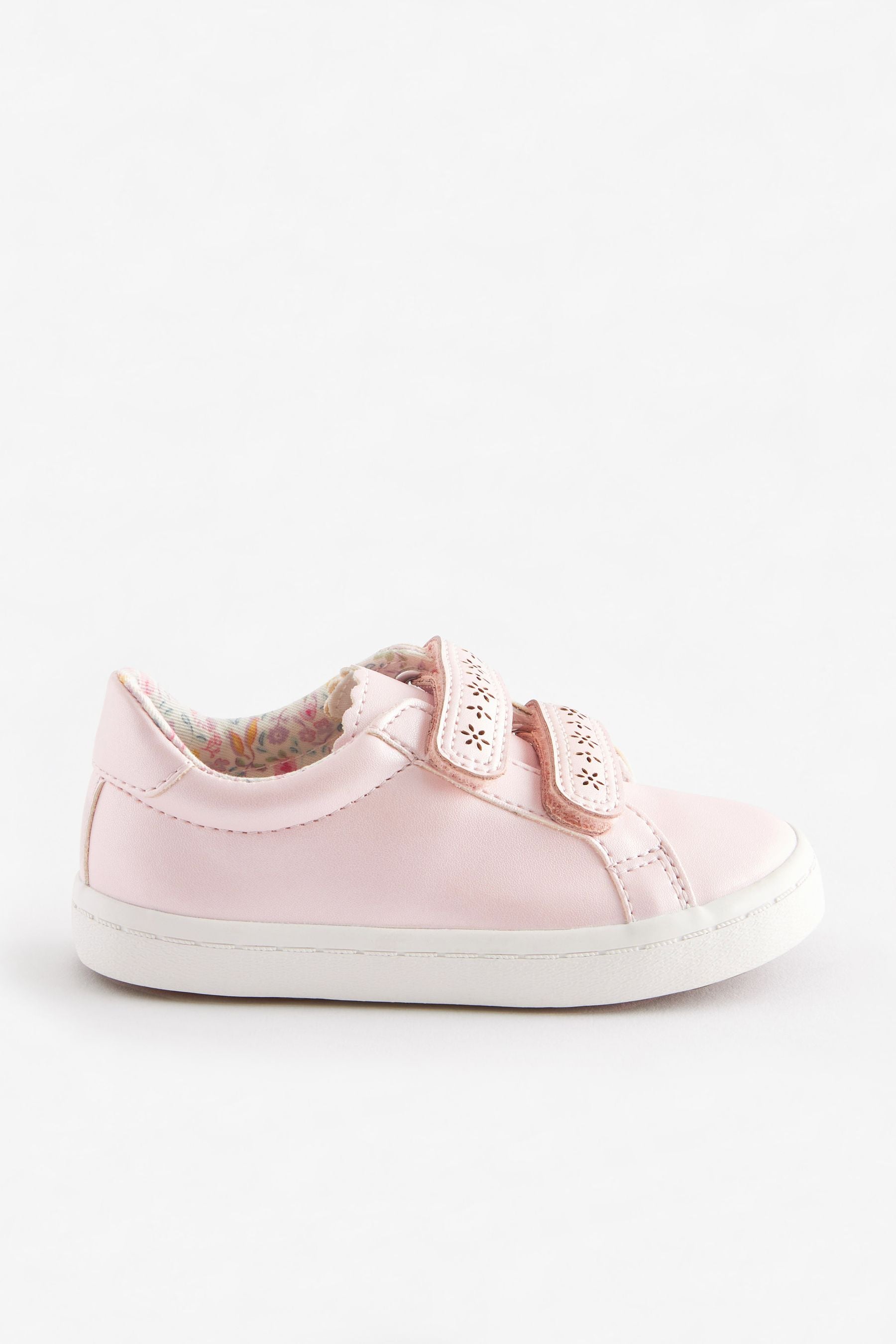 Pink Metallic Trainers