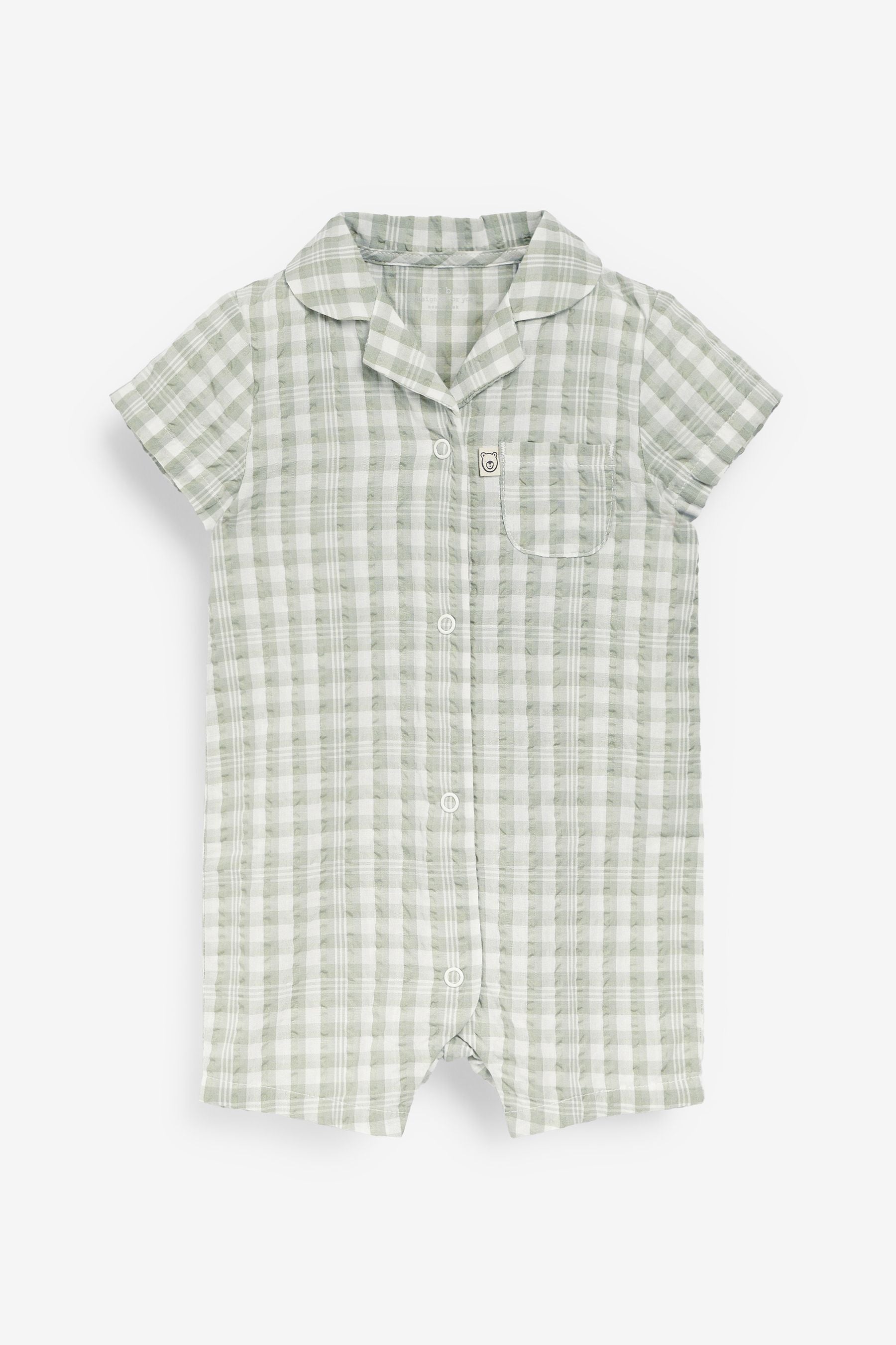 Mint Green Pyjama Single Romper (0mths-3yrs)