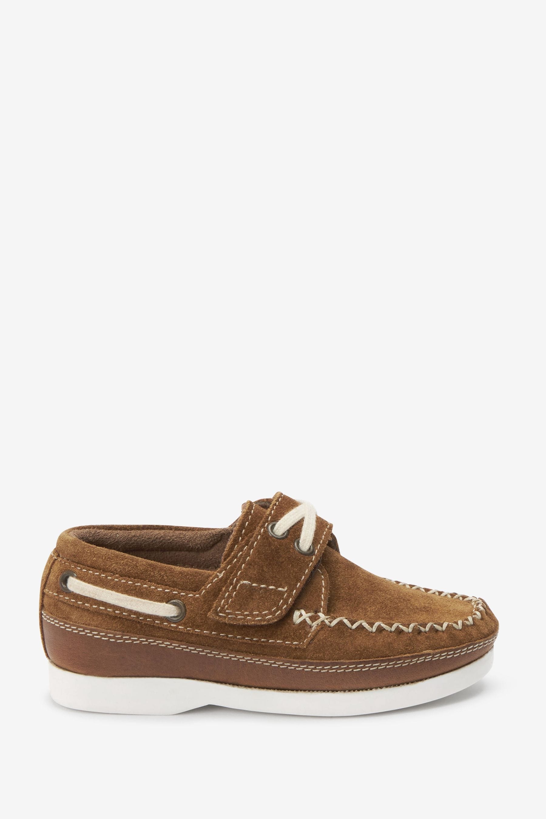 Tan Brown Boat Shoes