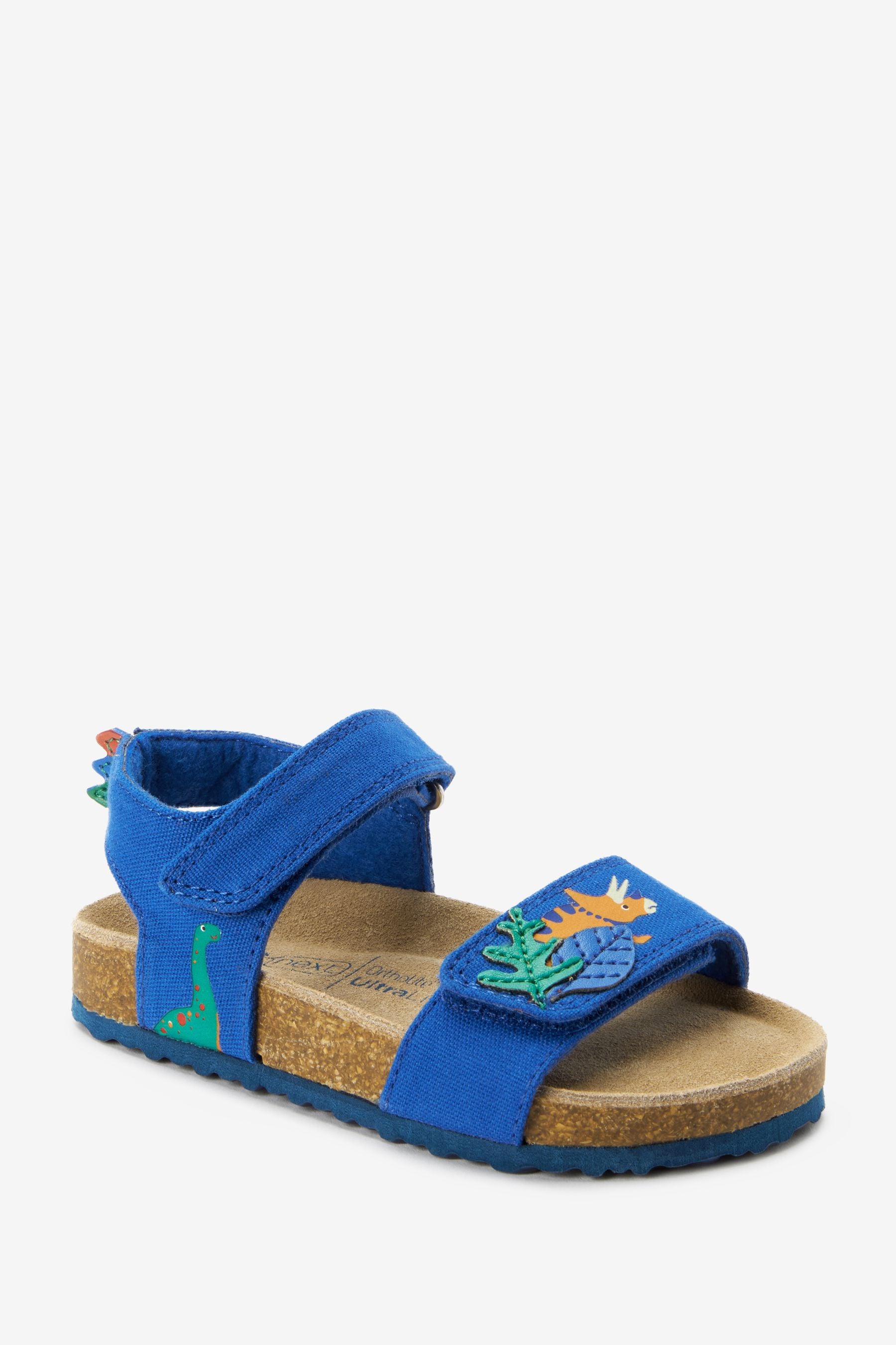 Cobalt Blue Standard Fit (F) Corkbed Comfort Sandals