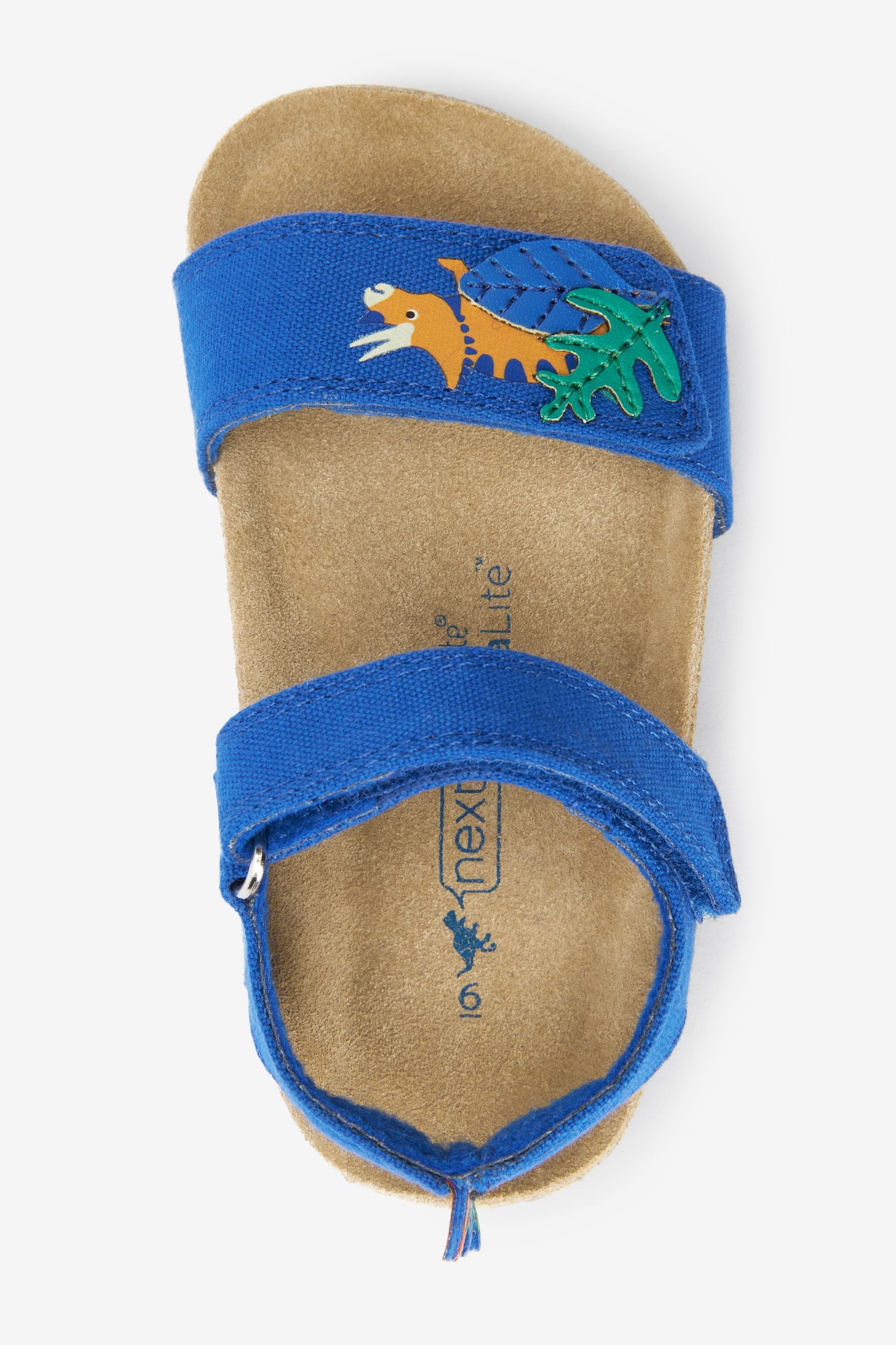 Cobalt Blue Standard Fit (F) Corkbed Comfort Sandals