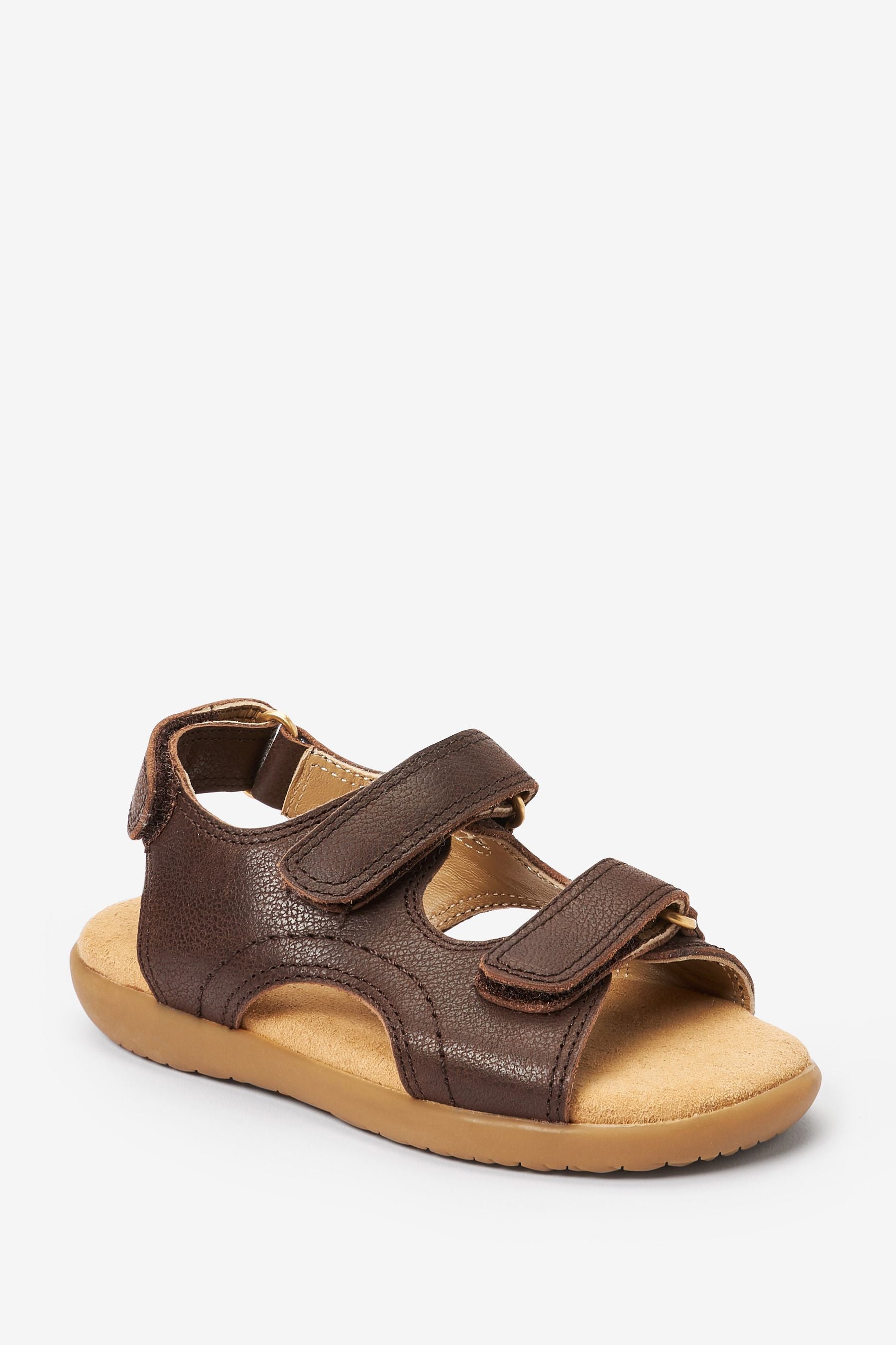 Chocolate Brown Little Luxe Trekker Sandals