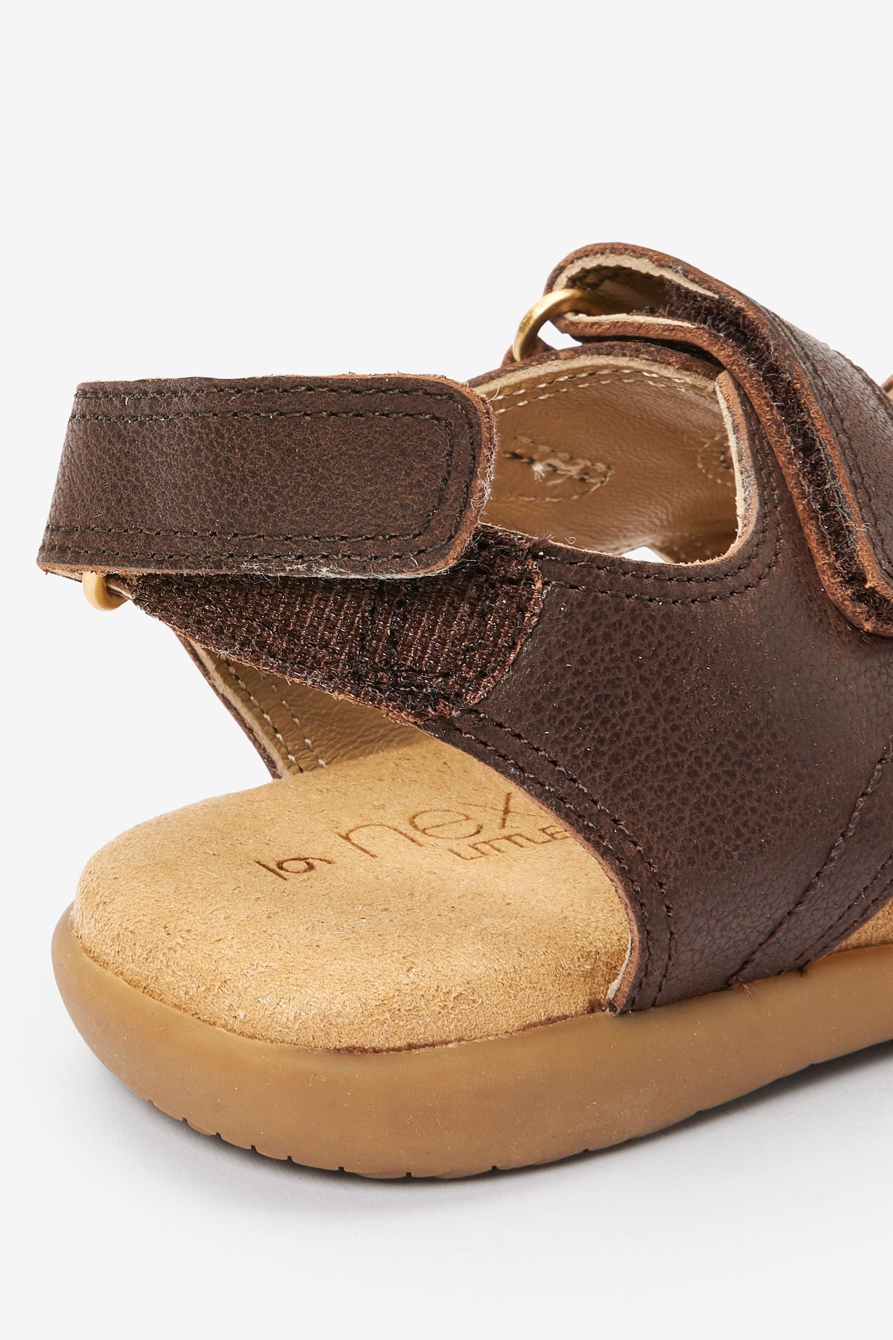 Chocolate Brown Little Luxe Trekker Sandals