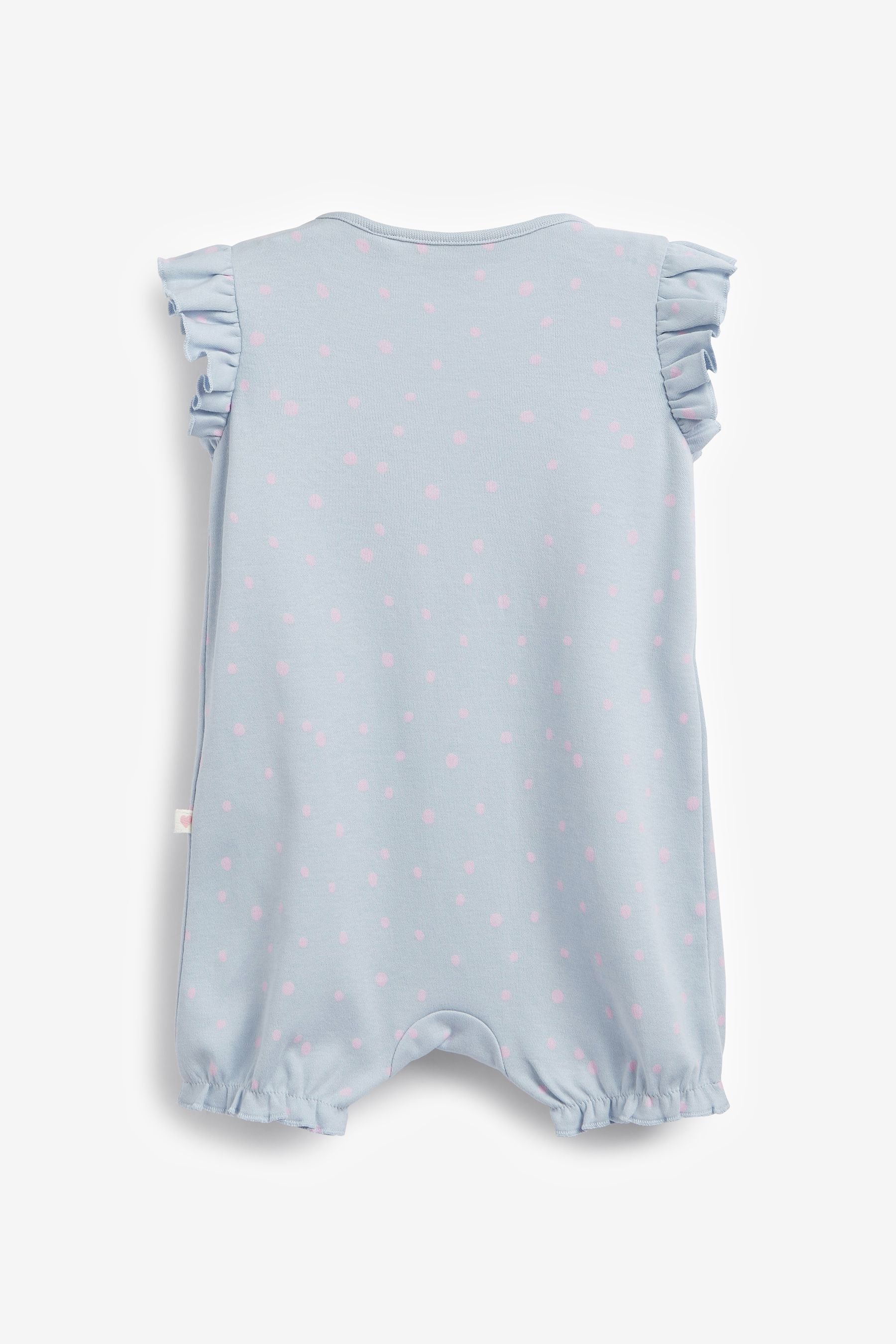 Blue Daddy Retro Baby Single Romper (0mths-3yrs)