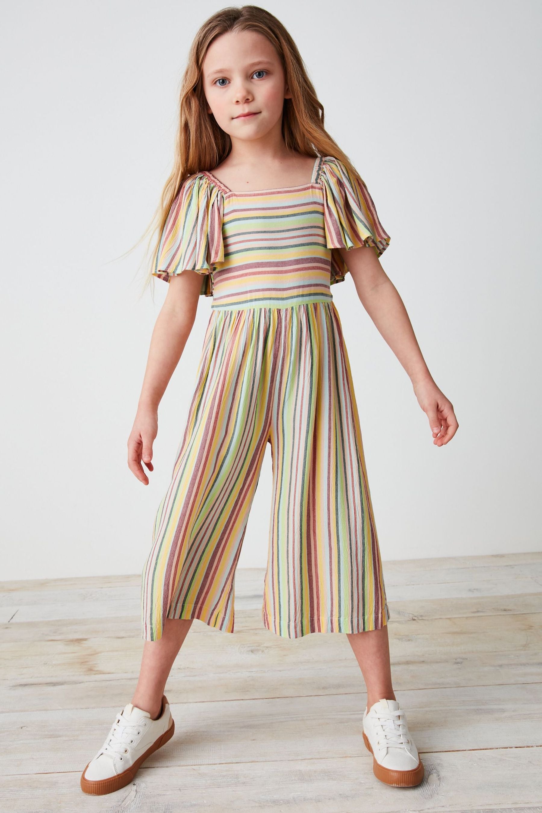 Rainbow Stripe Jumpsuit (3-16yrs)