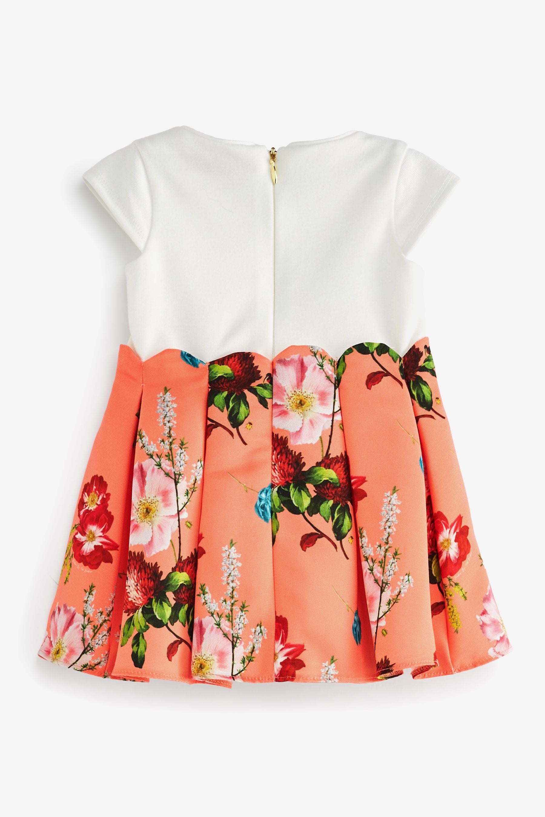 White Baker by Ted Baker White Floral Dress