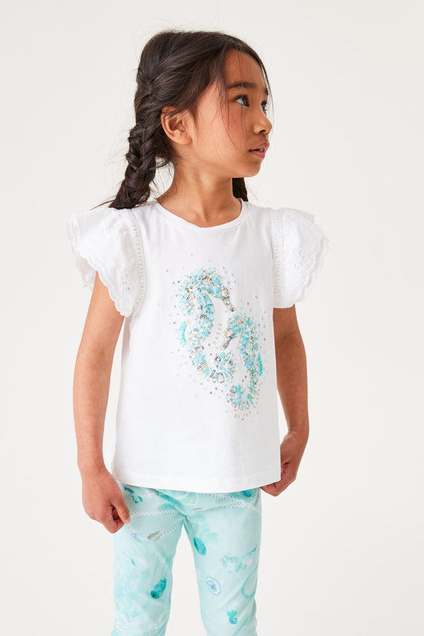 Baker by Ted Baker White OG3 Seahorse T-Shirt Set