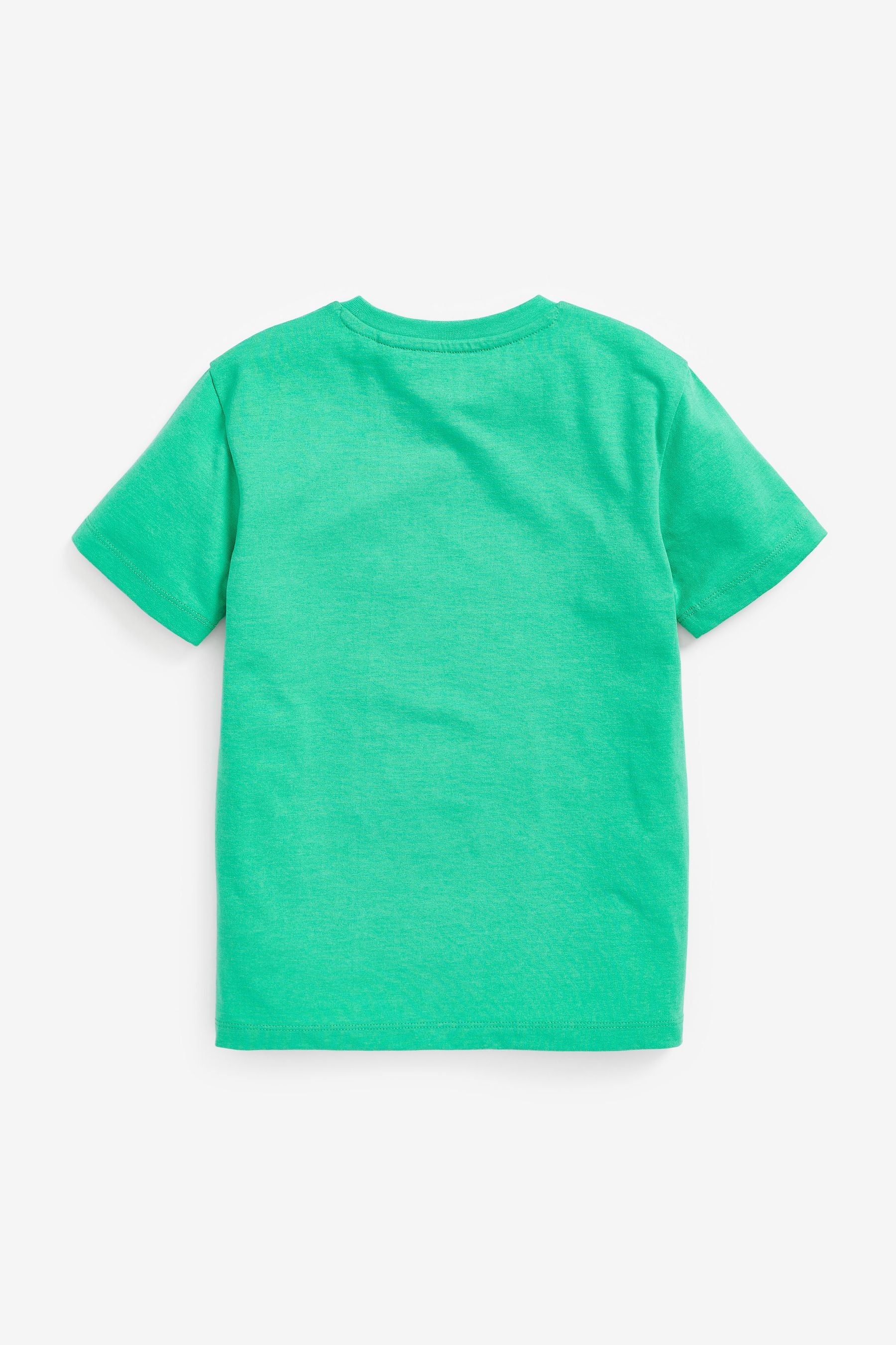 Green Crocodile Short Sleeve Graphic T-Shirt (3-16yrs)