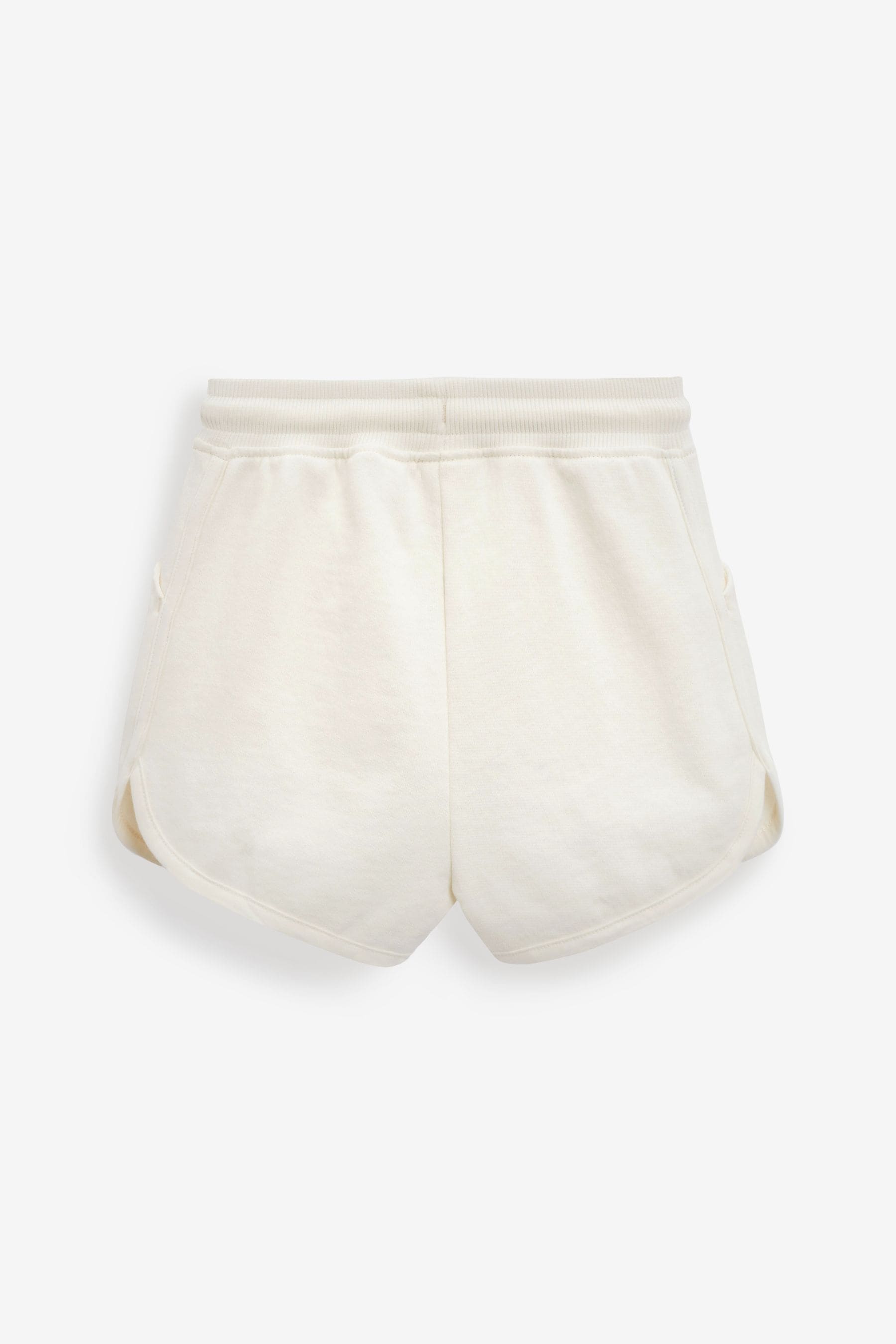 White Jersey Shorts (3-16yrs)