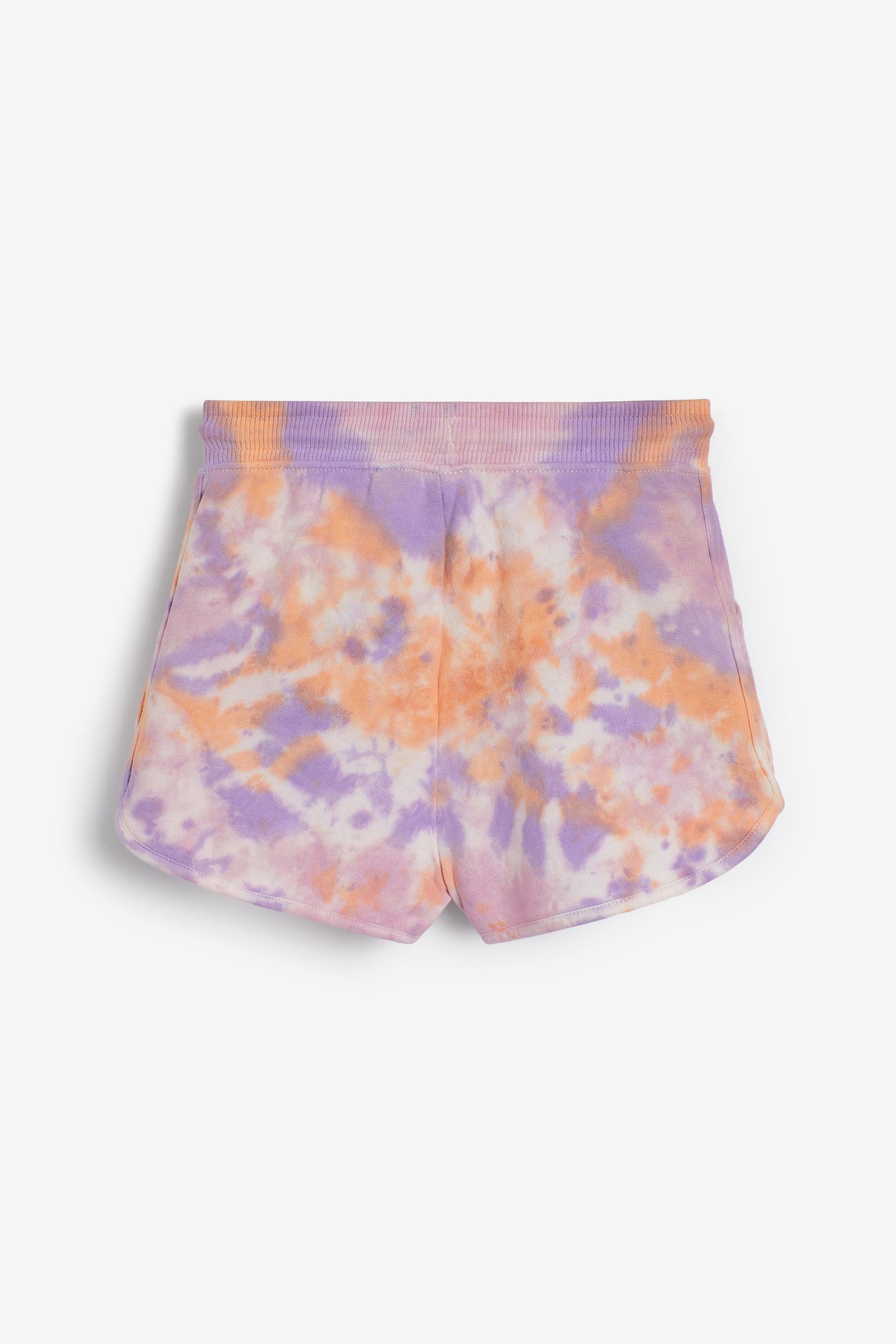 Pink/Purple Tie Dye Jersey Shorts (3-16yrs)