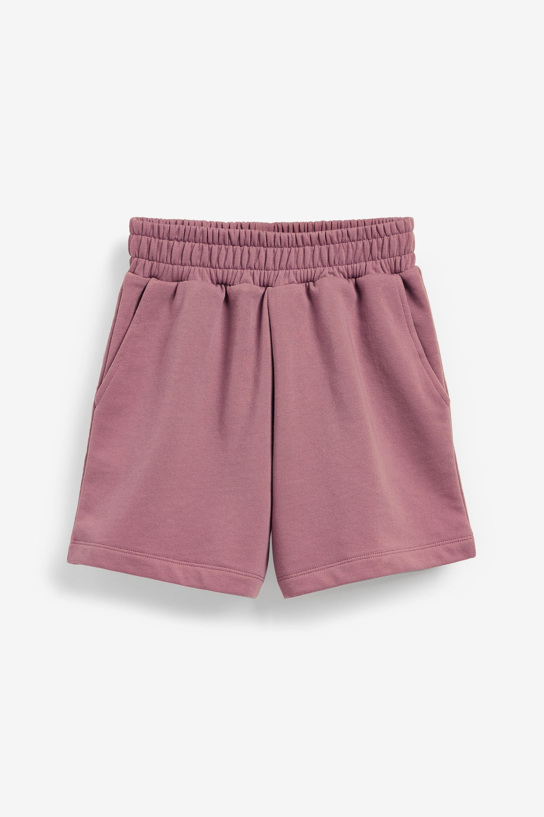 Pink Oversized Jersey Shorts (3-16yrs)