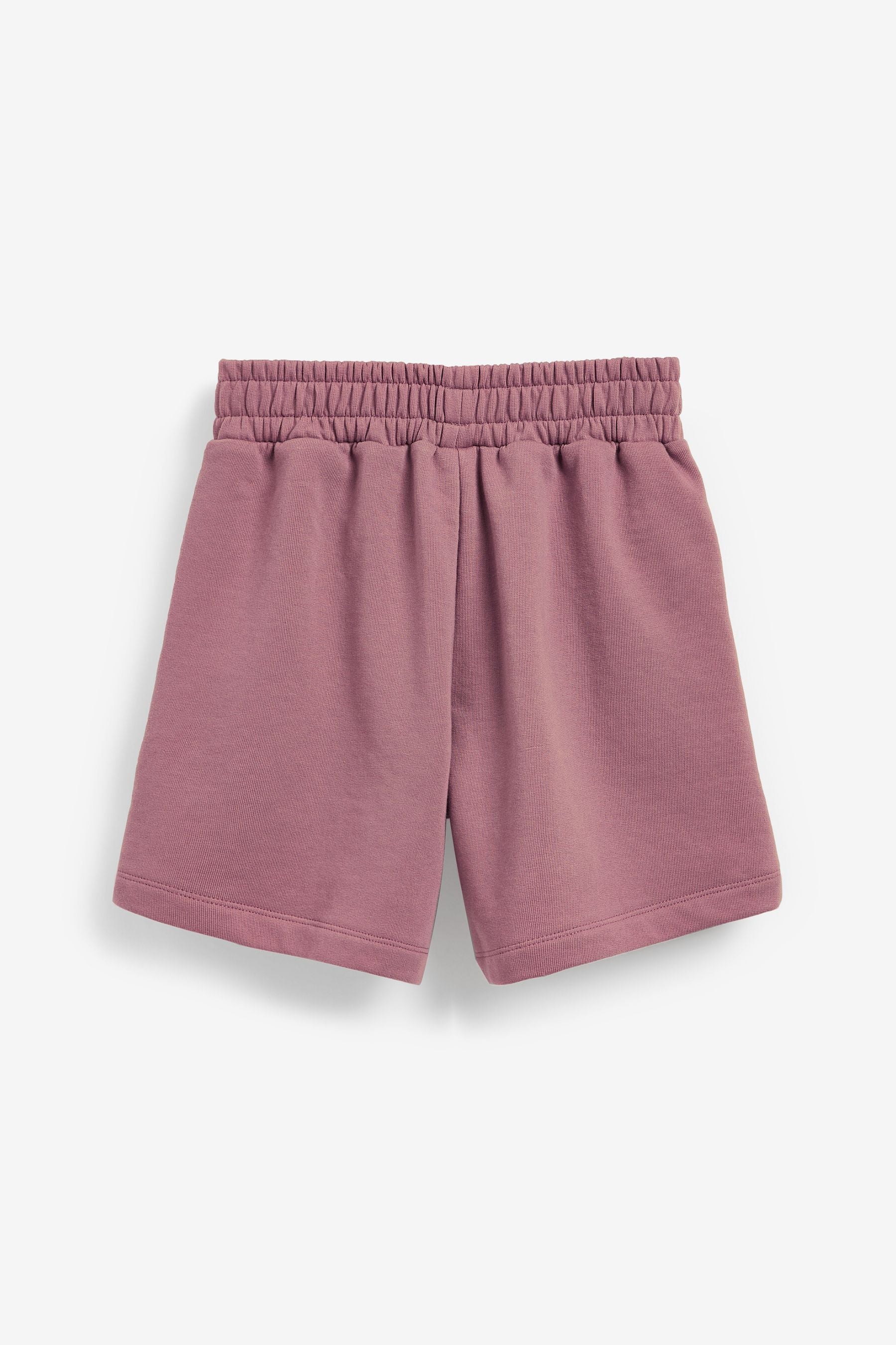 Pink Oversized Jersey Shorts (3-16yrs)