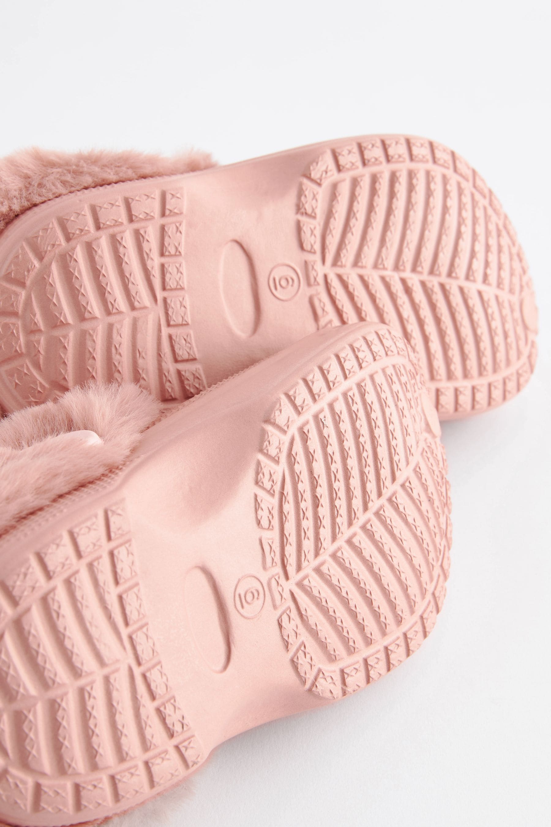 Pink Character Warm Lined Clog Slippers