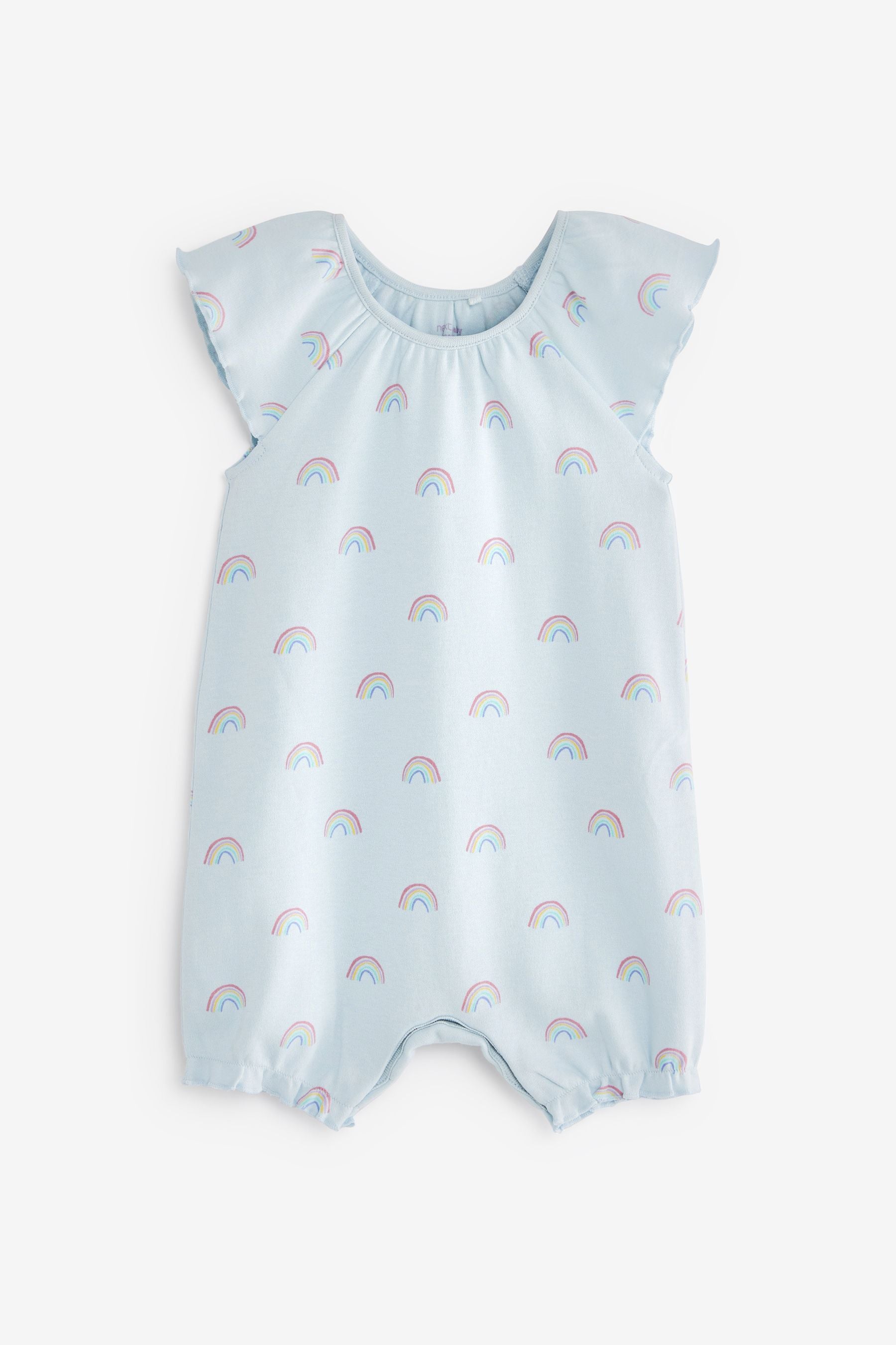 Pastel Pink Unicorn Baby 4 Pack Rompers (0mths-3yrs)