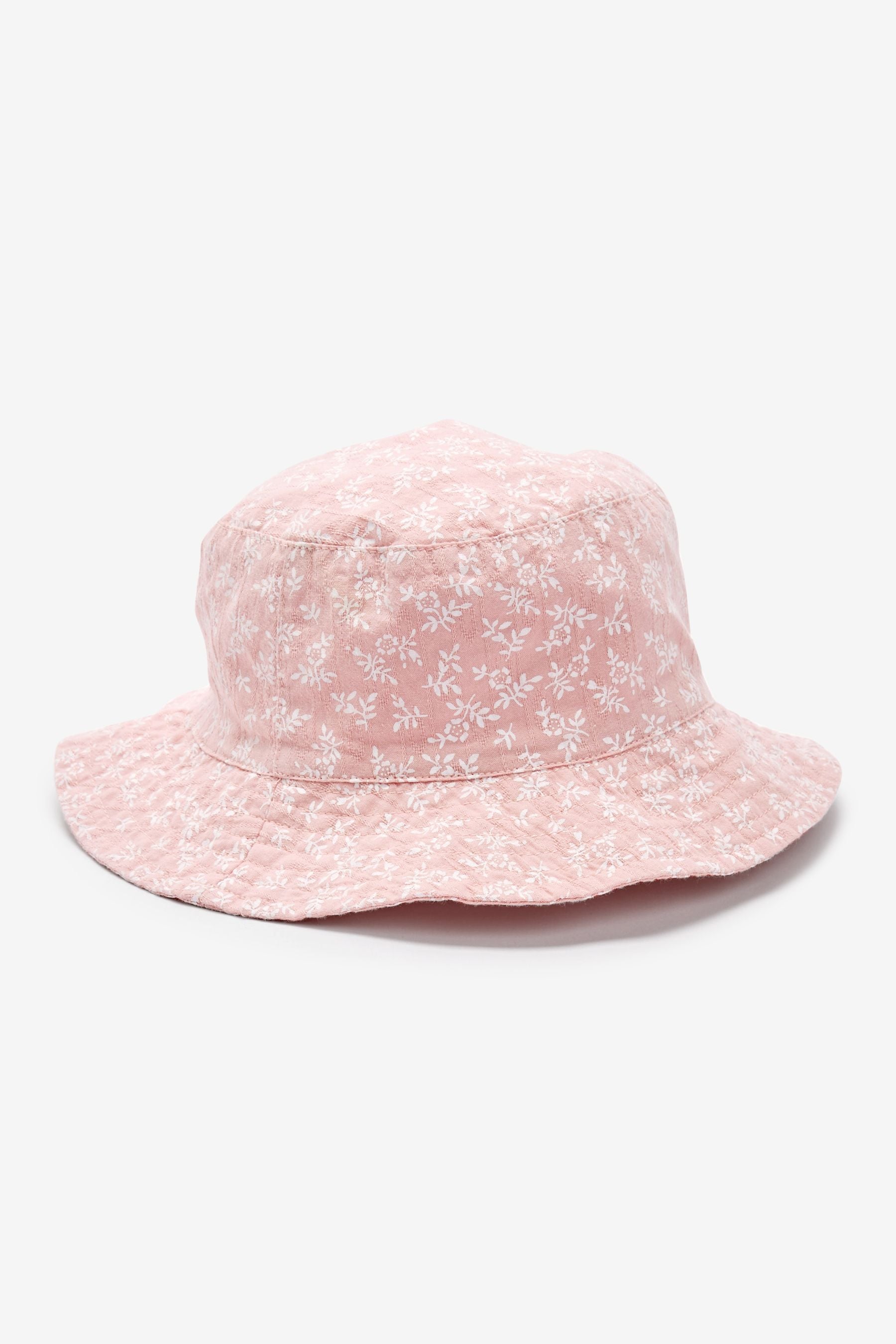 Pink/Chambray 2 Pack Bucket Hats (3mths-6yrs)