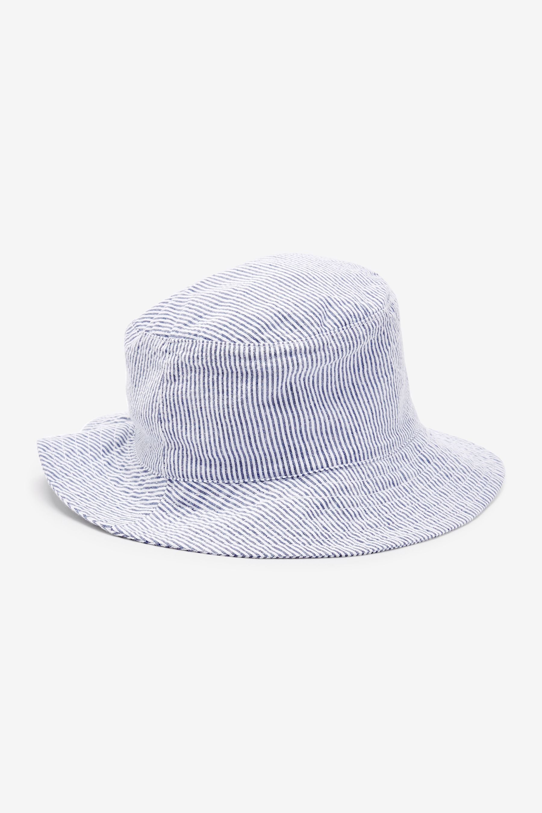 Pink/Chambray 2 Pack Bucket Hats (3mths-6yrs)