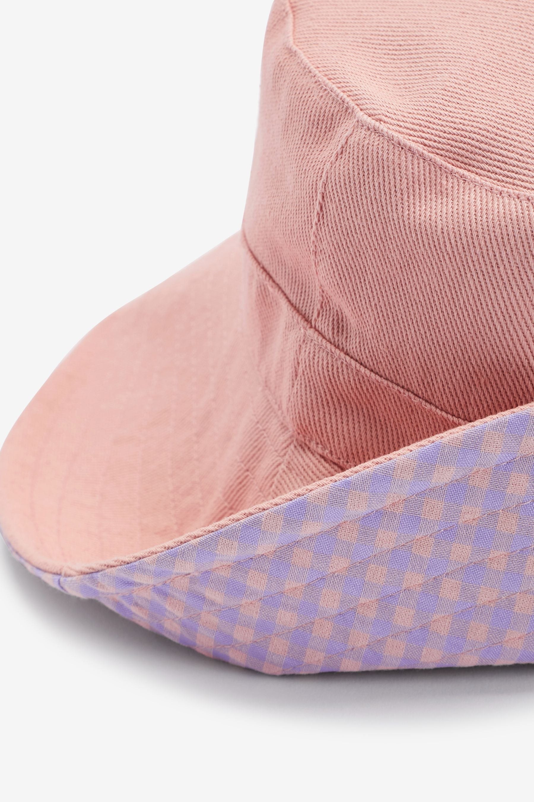 Pink Wide Brim Hat (3-16yrs)