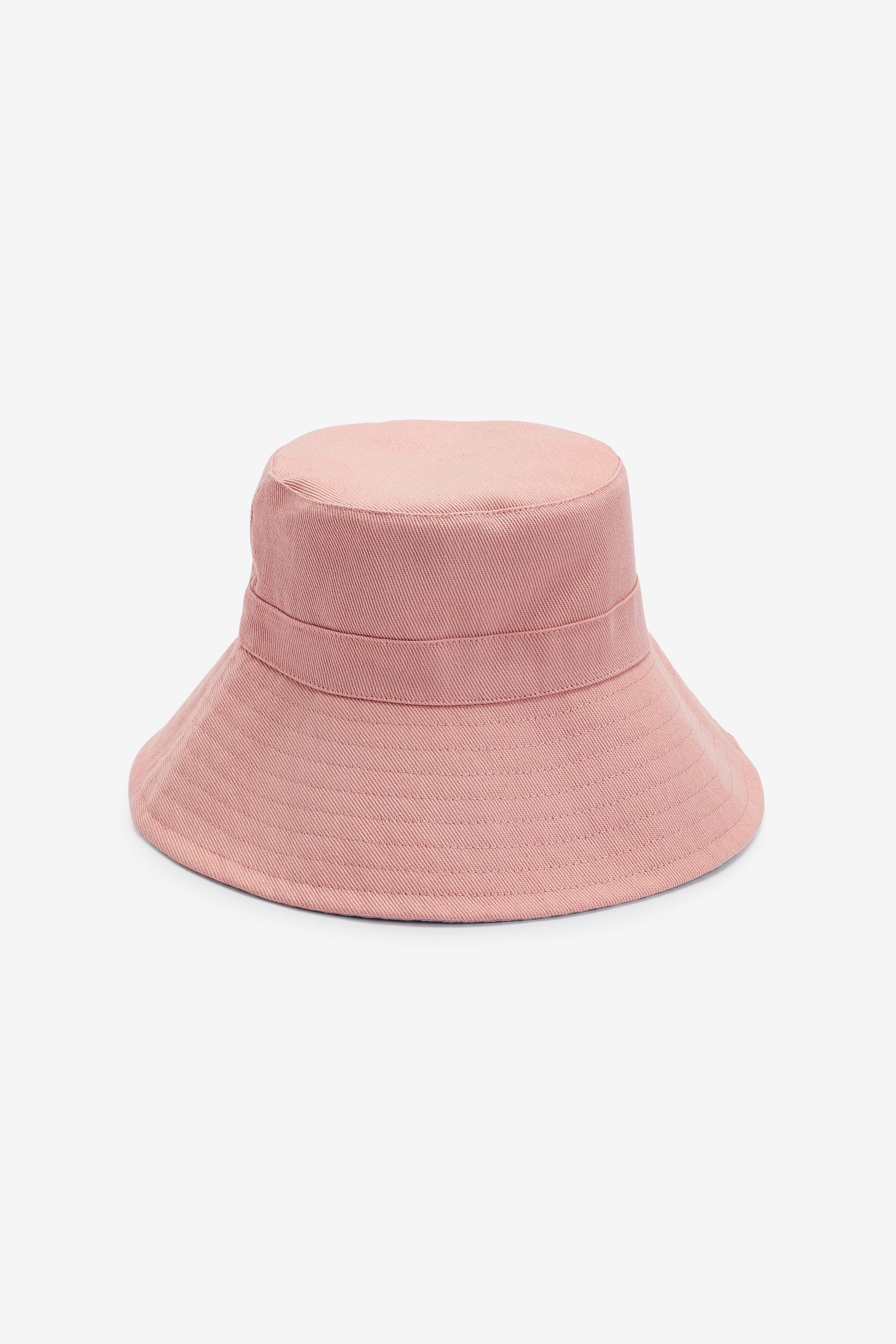 Pink Wide Brim Hat (3-16yrs)