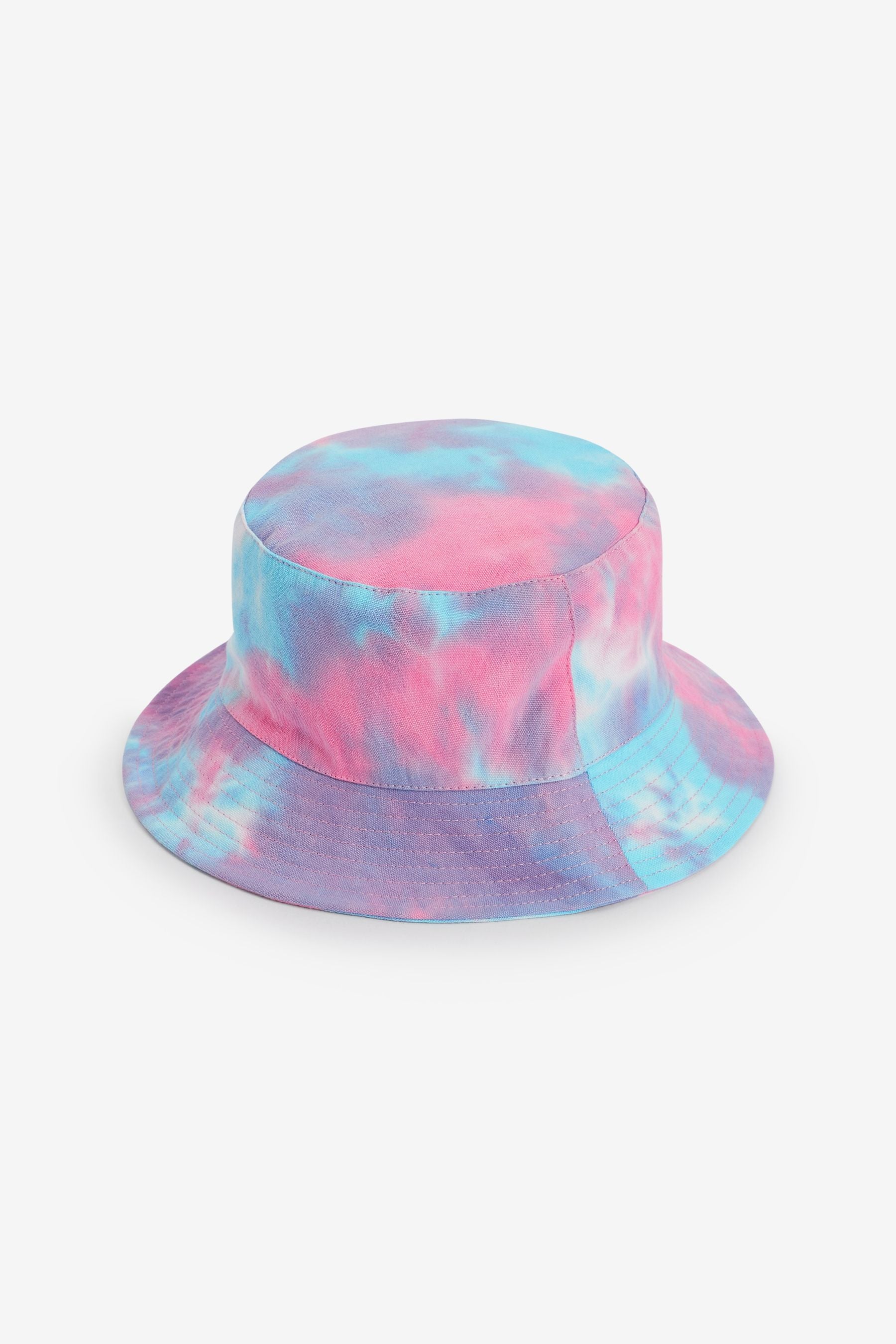 Pink/Blue Printed Bucket Hat (3-16yrs)