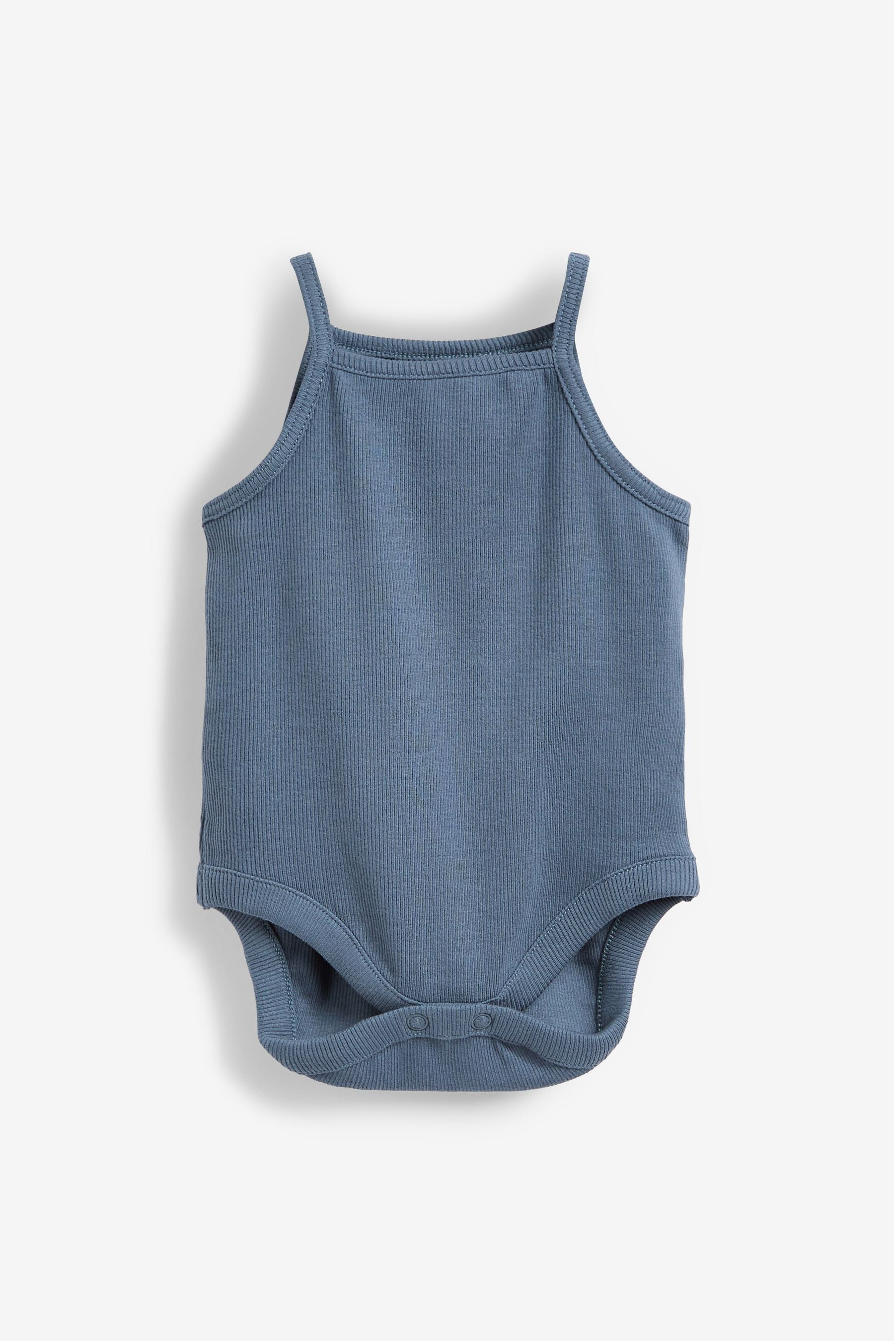 Modern Blue Baby 5 Pack Vest Bodysuits (0mths-3yrs)