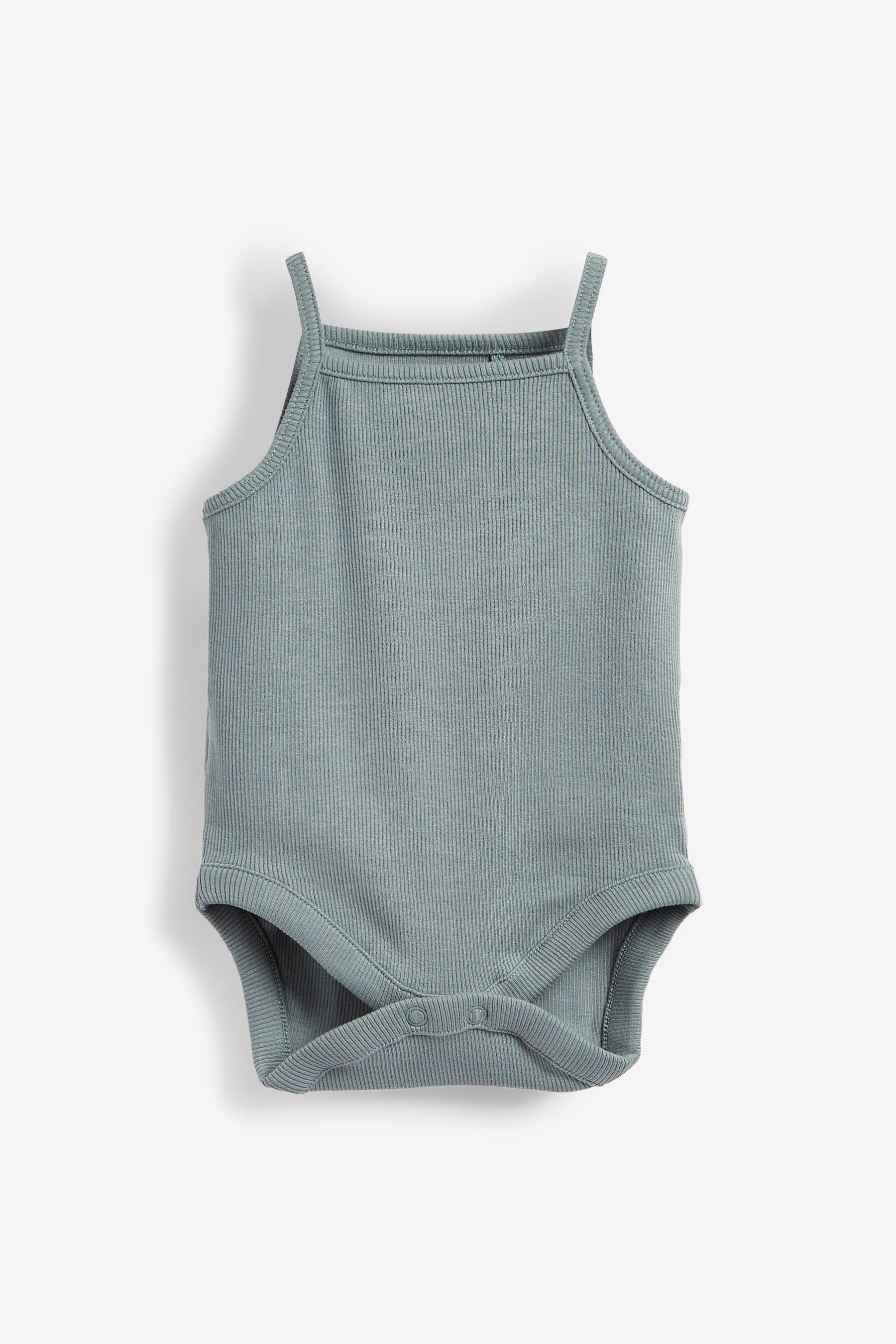 Modern Blue Baby 5 Pack Vest Bodysuits (0mths-3yrs)